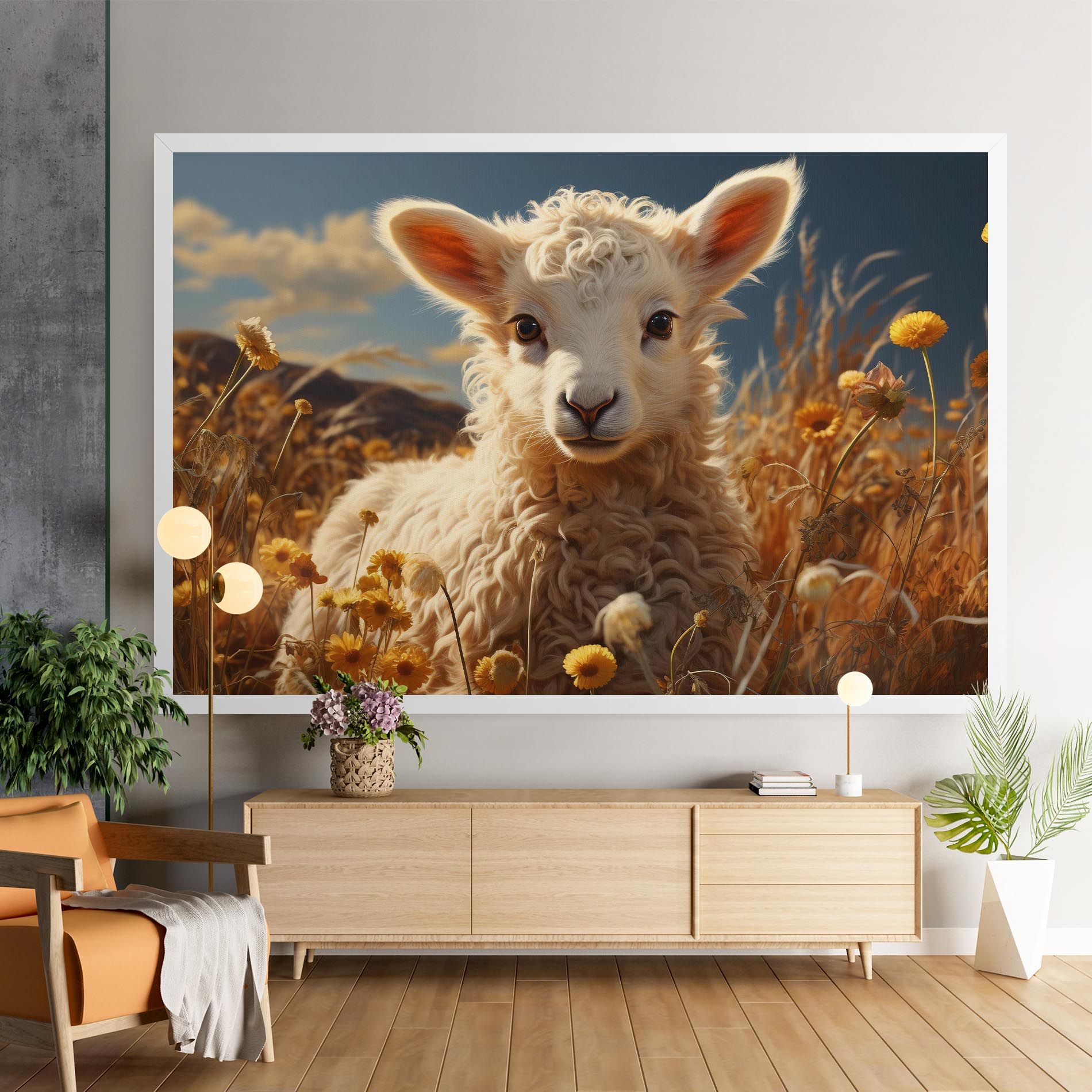 Animals Grazing mockup 9