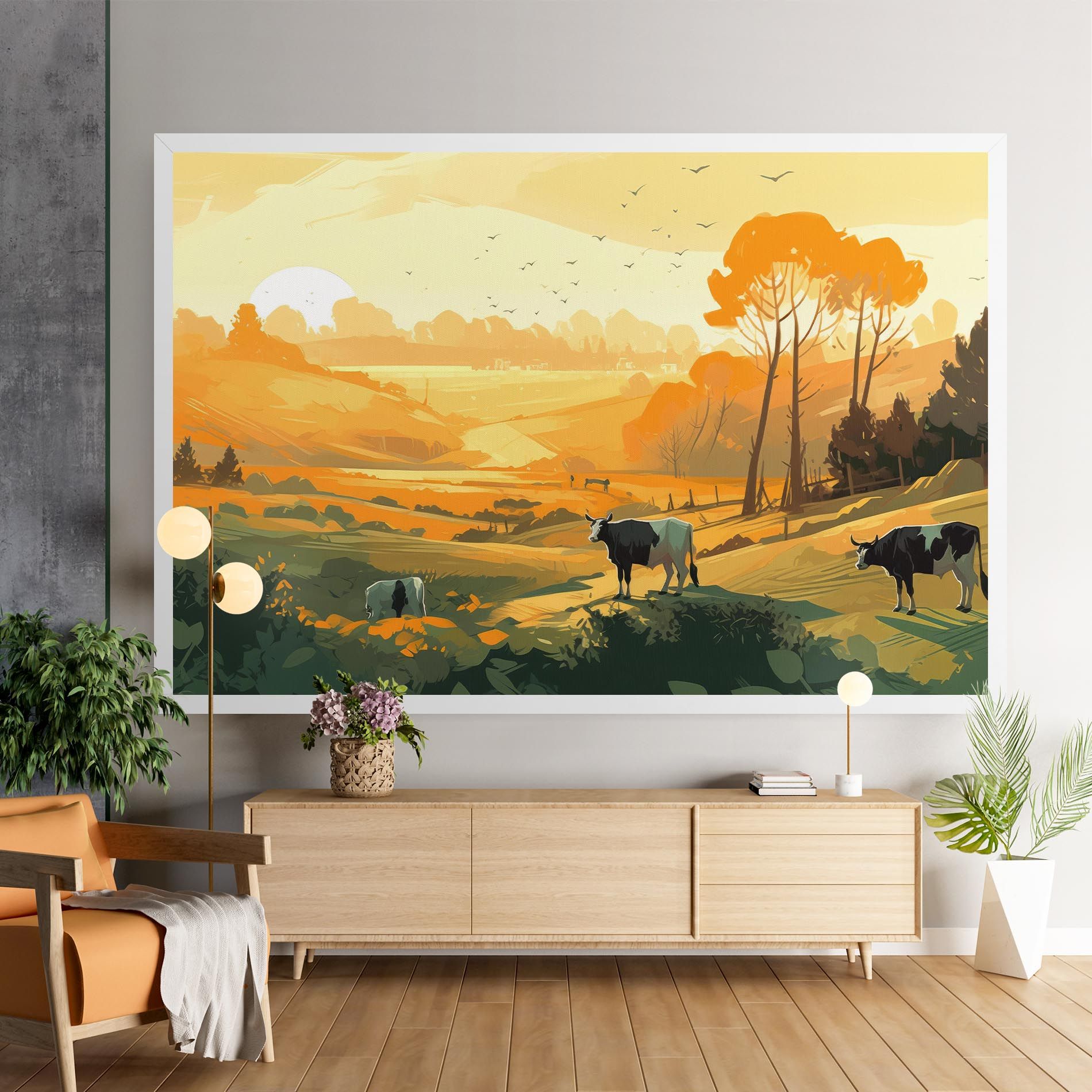 Farm With Sunlight mockup 9