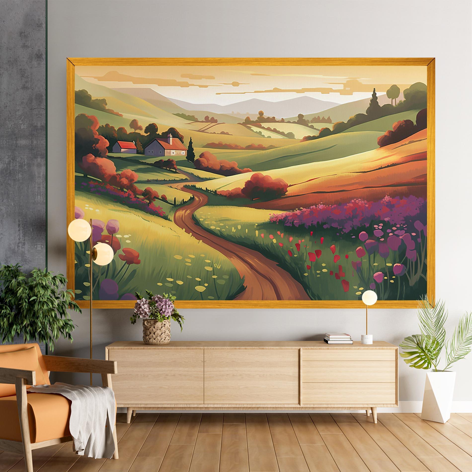 Tablou Canvas Countryside Charm mockup 9