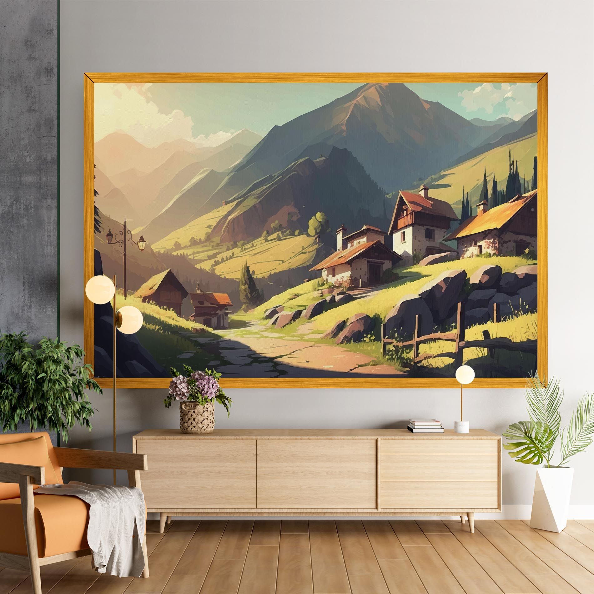 Grassy Mountain View mockup 9