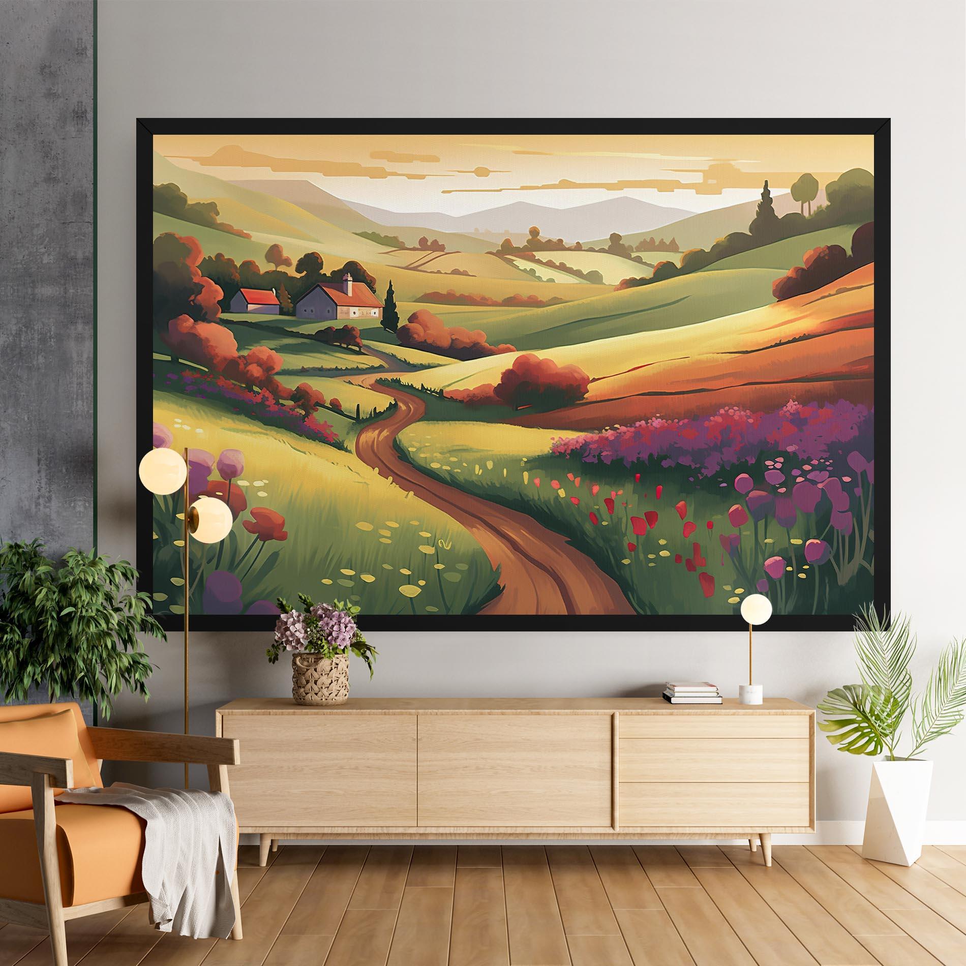 Tablou Canvas Countryside Charm mockup 9