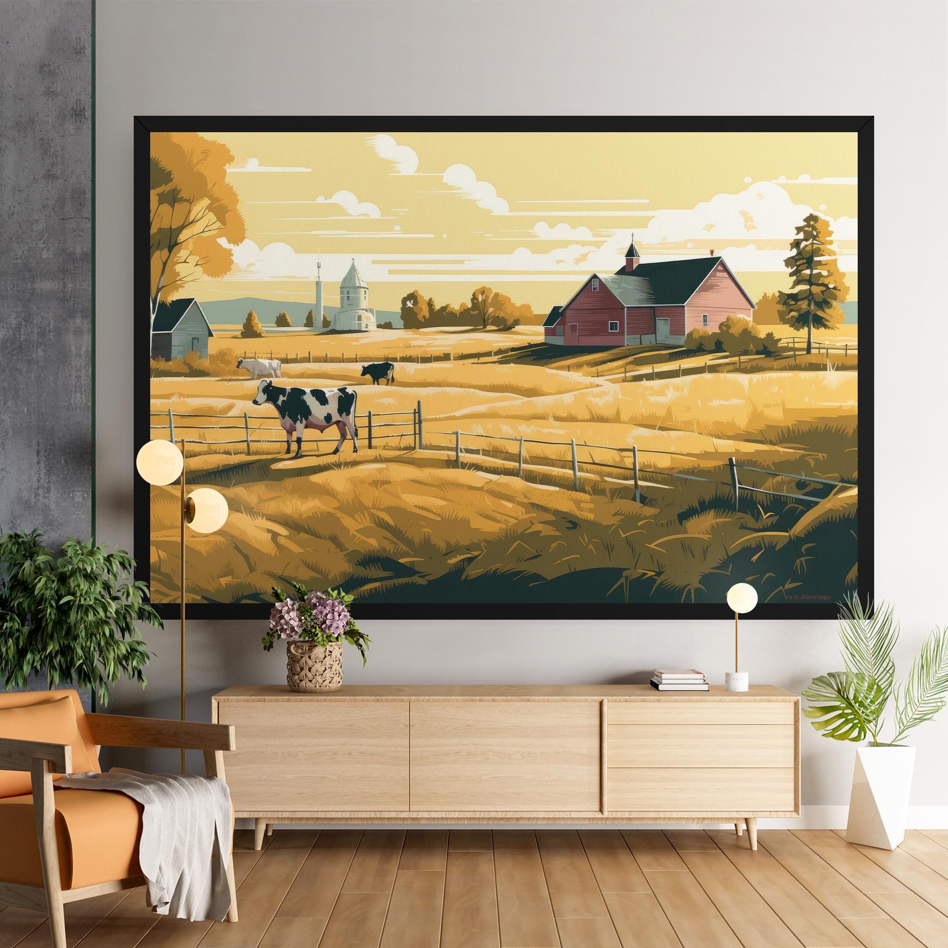 Cows Sunlight Farm mockup 9