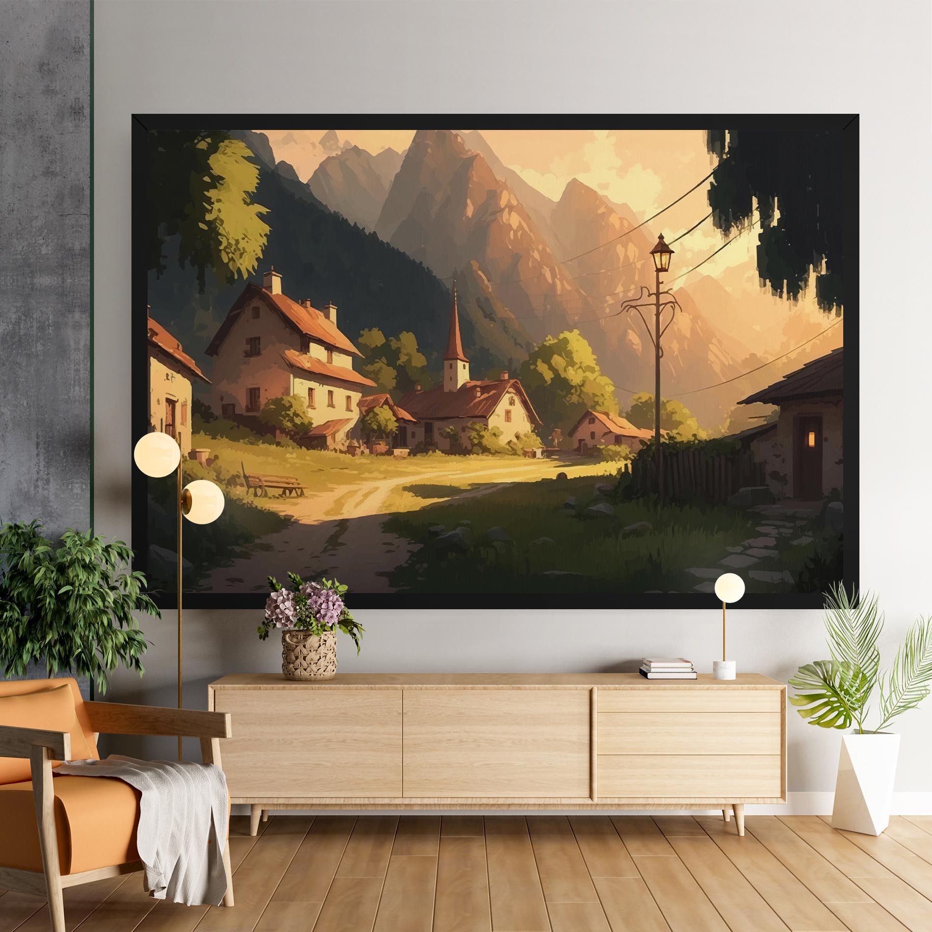 Grassy Village View mockup 9