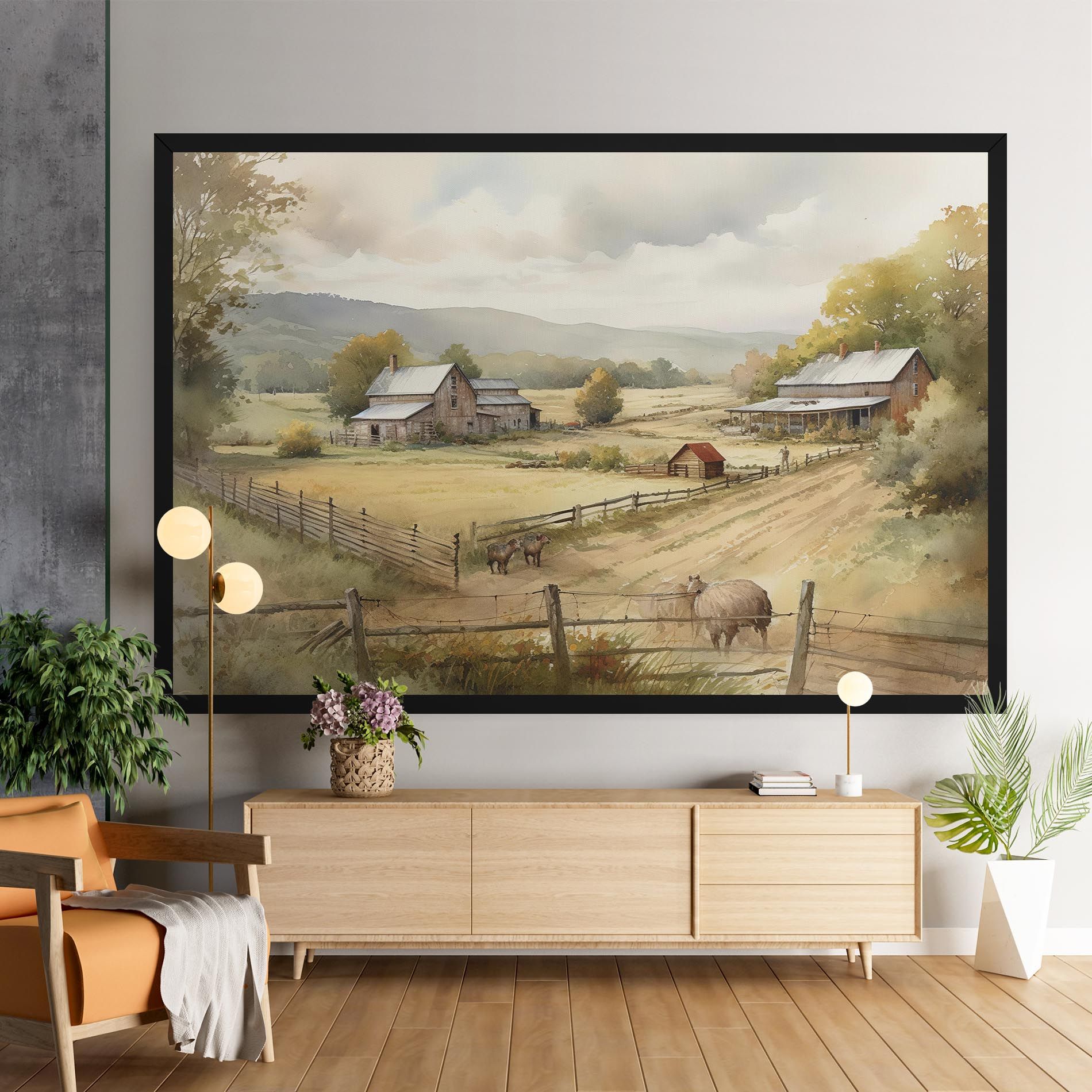 Rural Field mockup 9