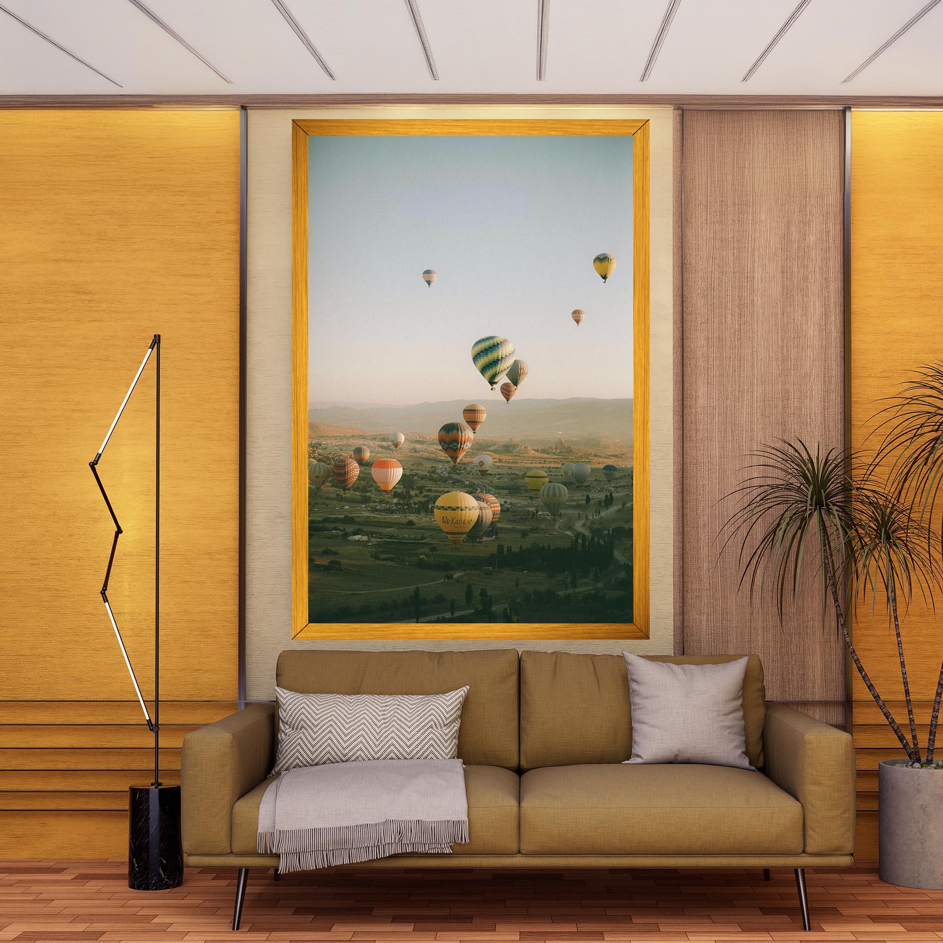 Tablou Canvas Hot Ballons mockup 9