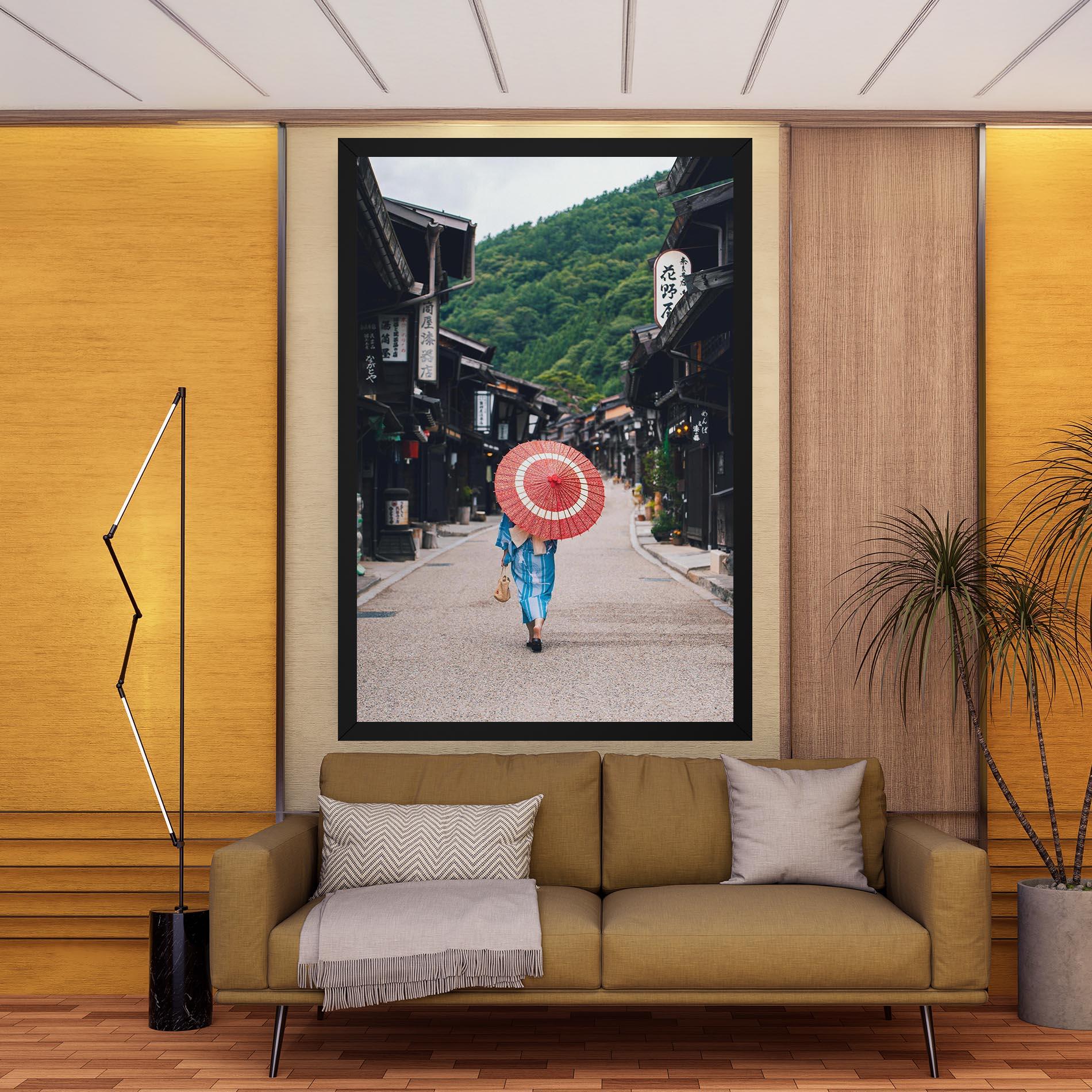 Tablou Canvas China Roads mockup 9