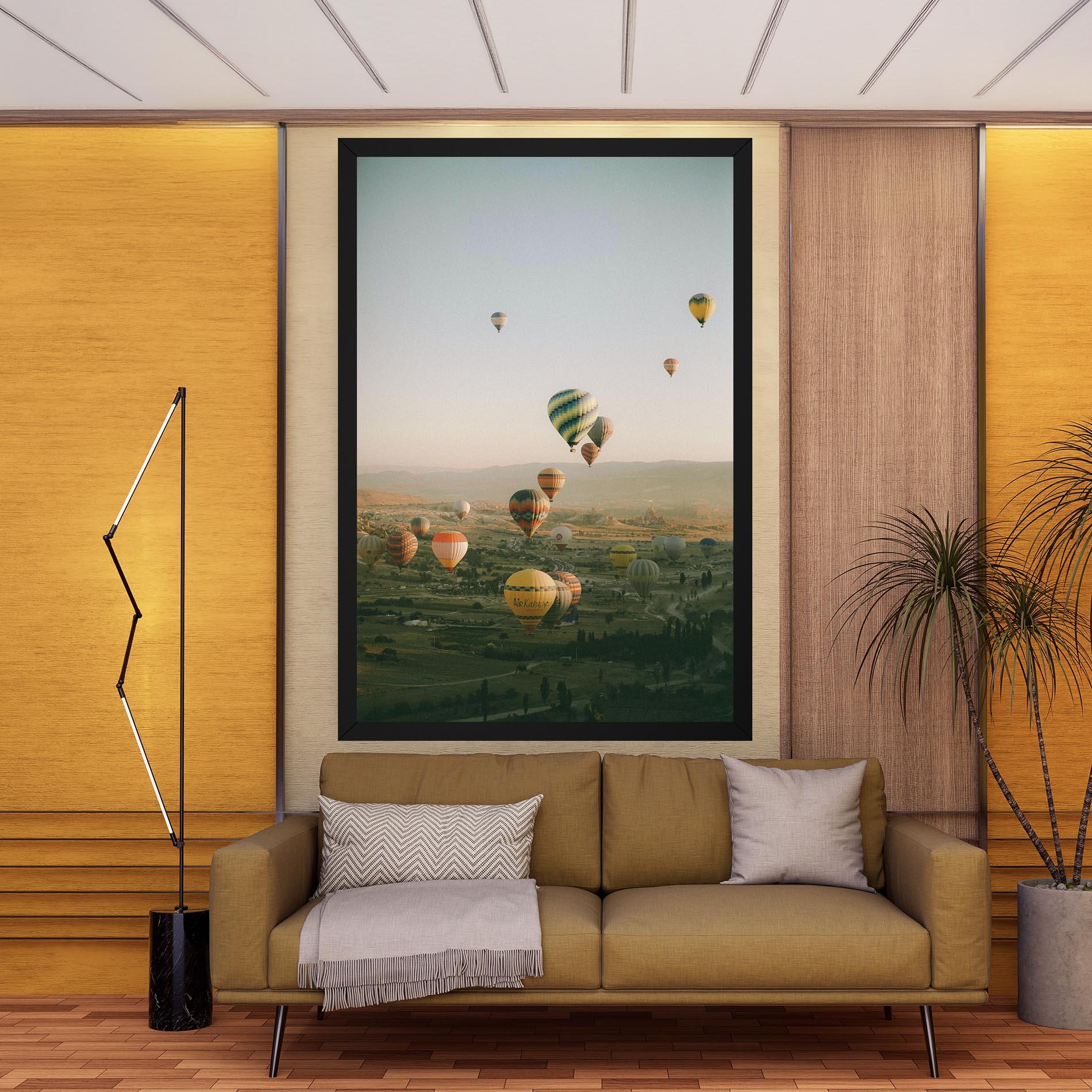 Tablou Canvas Hot Ballons mockup 9