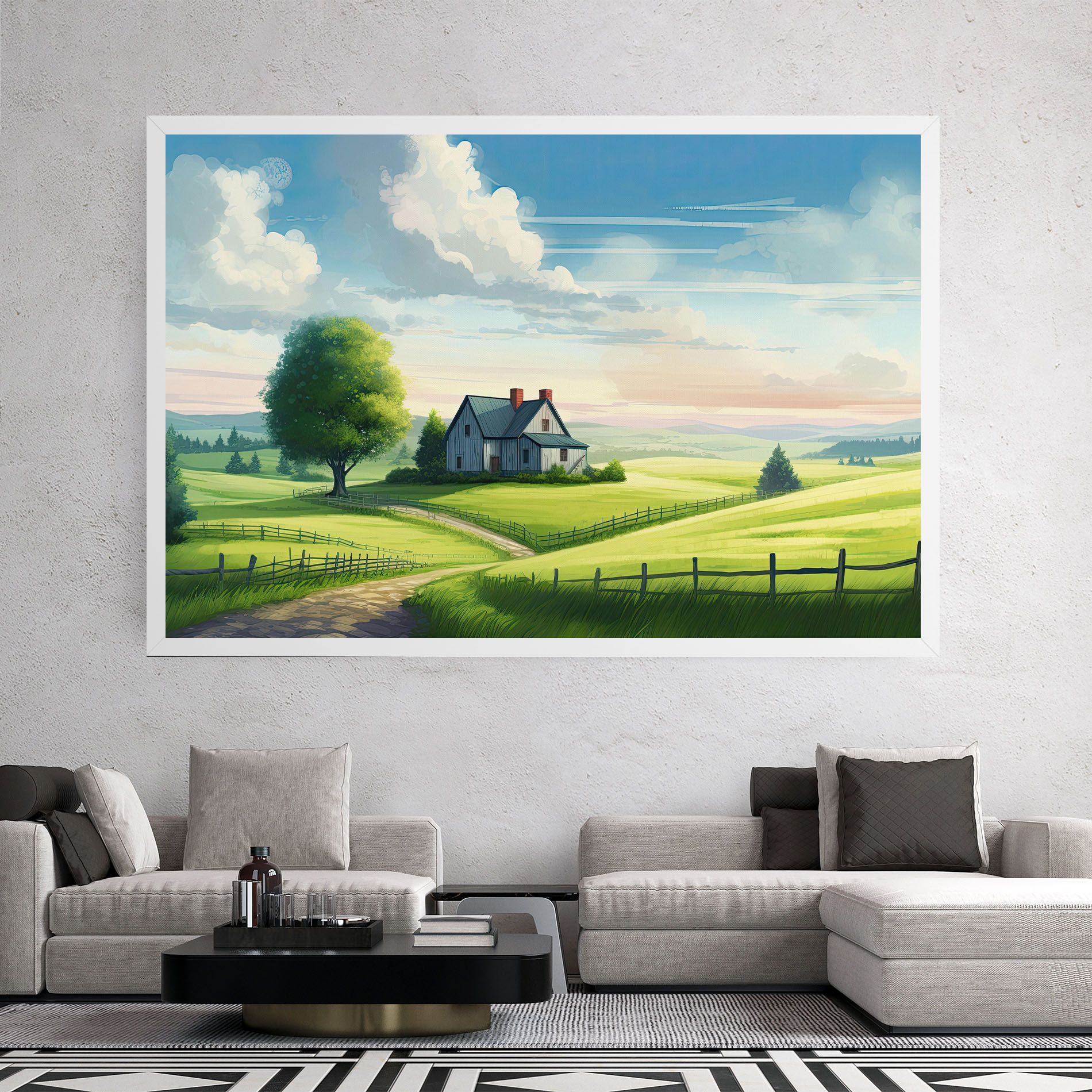 Calming Rural View mockup 2