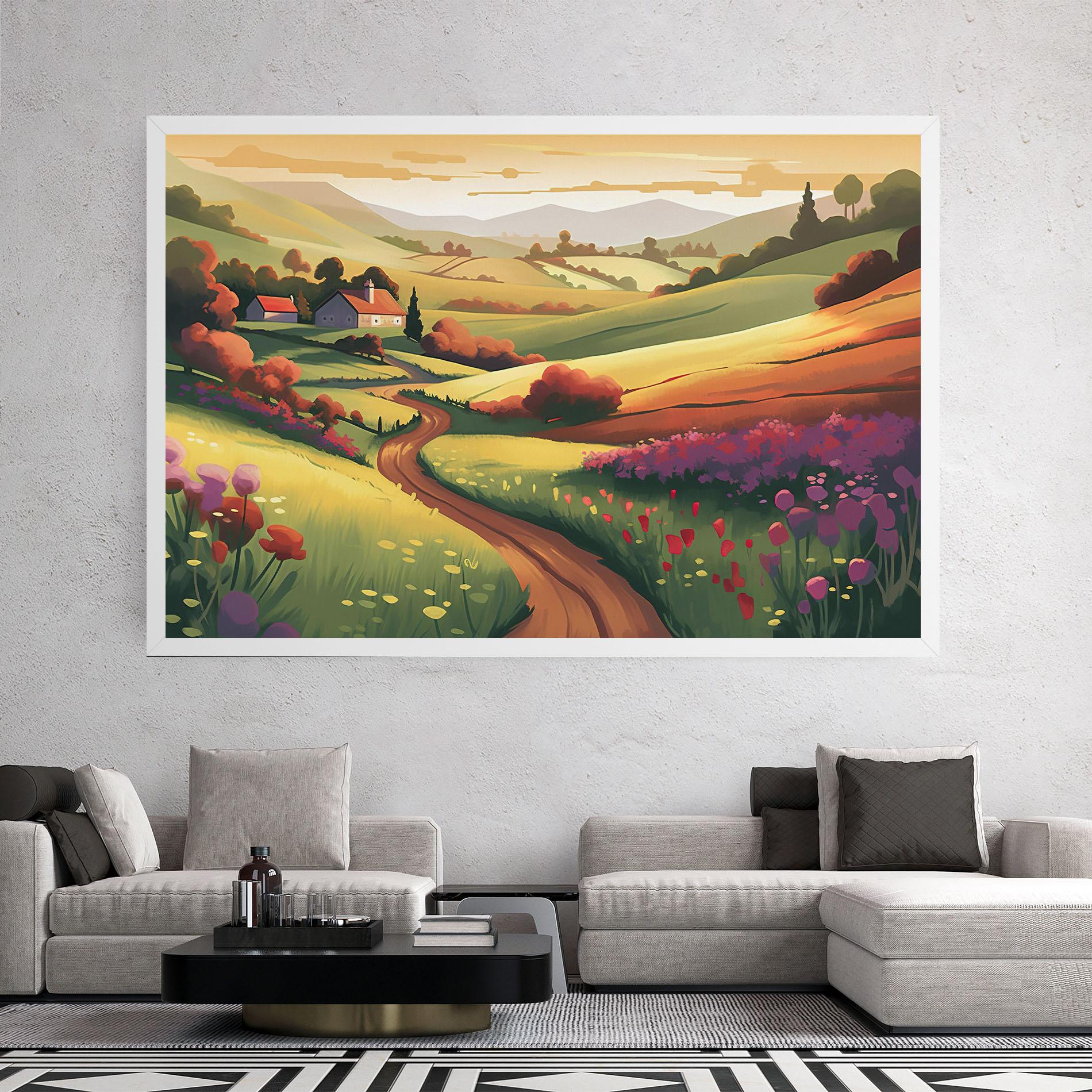 Tablou Canvas Countryside Charm mockup 2