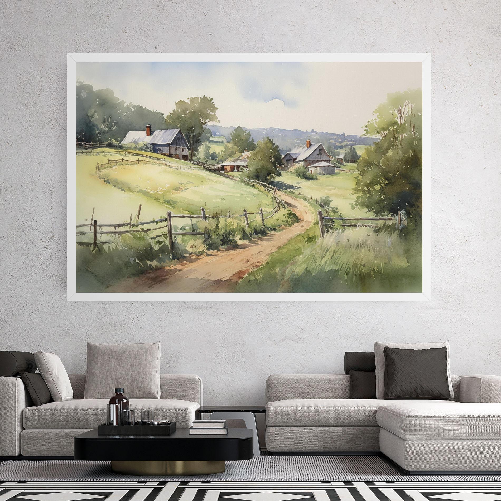 Tablou Canvas Rural Farm mockup 2