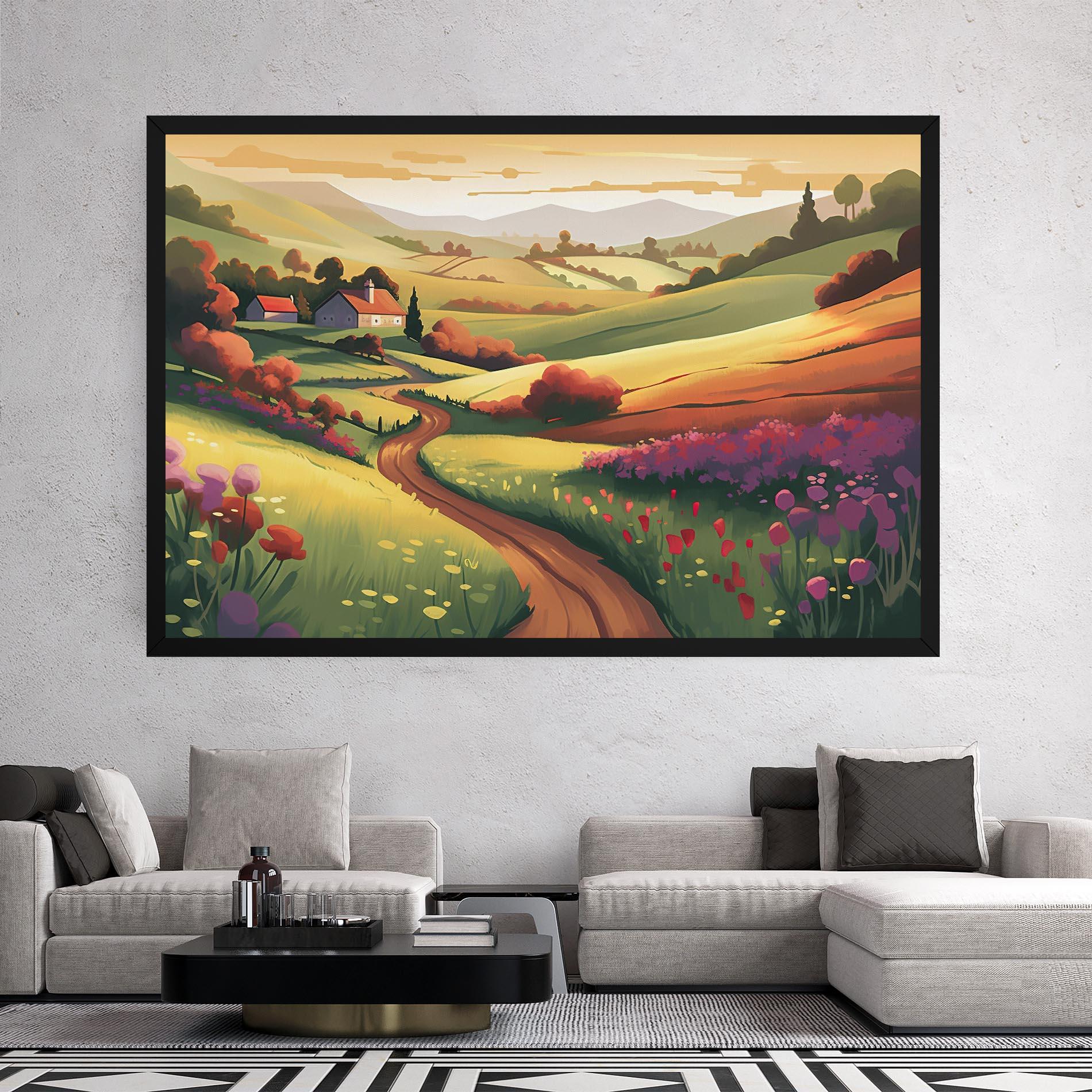 Tablou Canvas Countryside Charm mockup 2