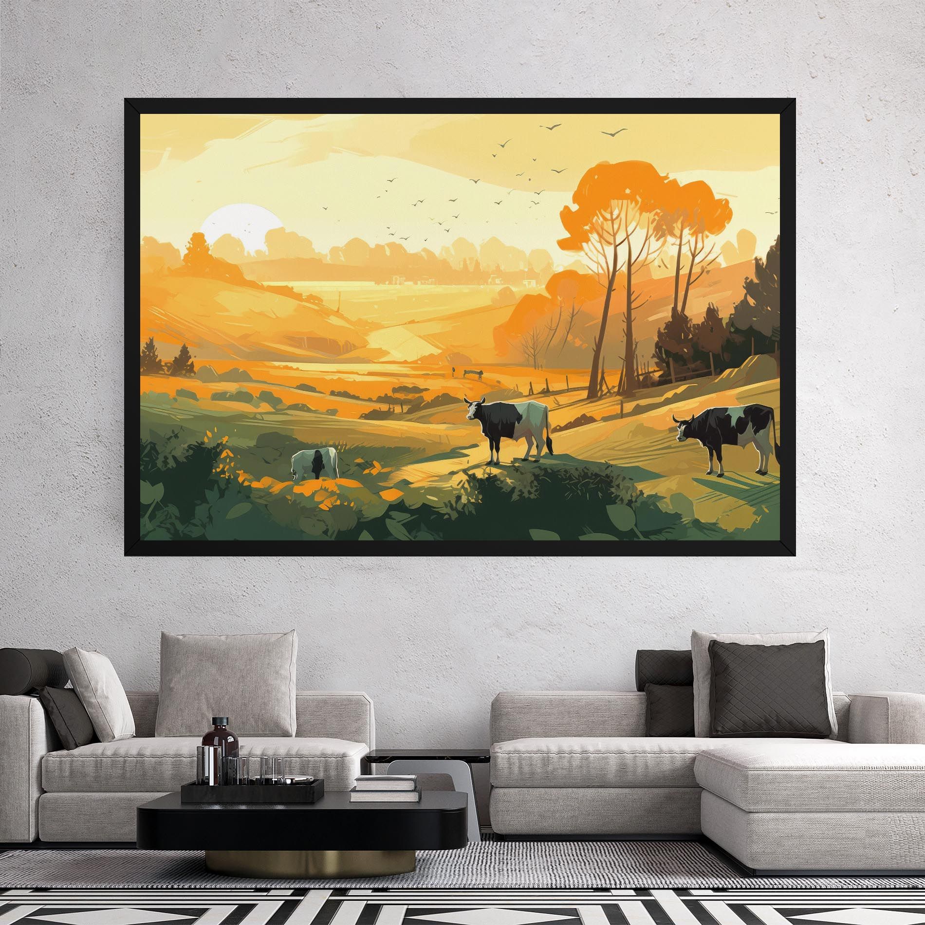 Farm With Sunlight mockup 2
