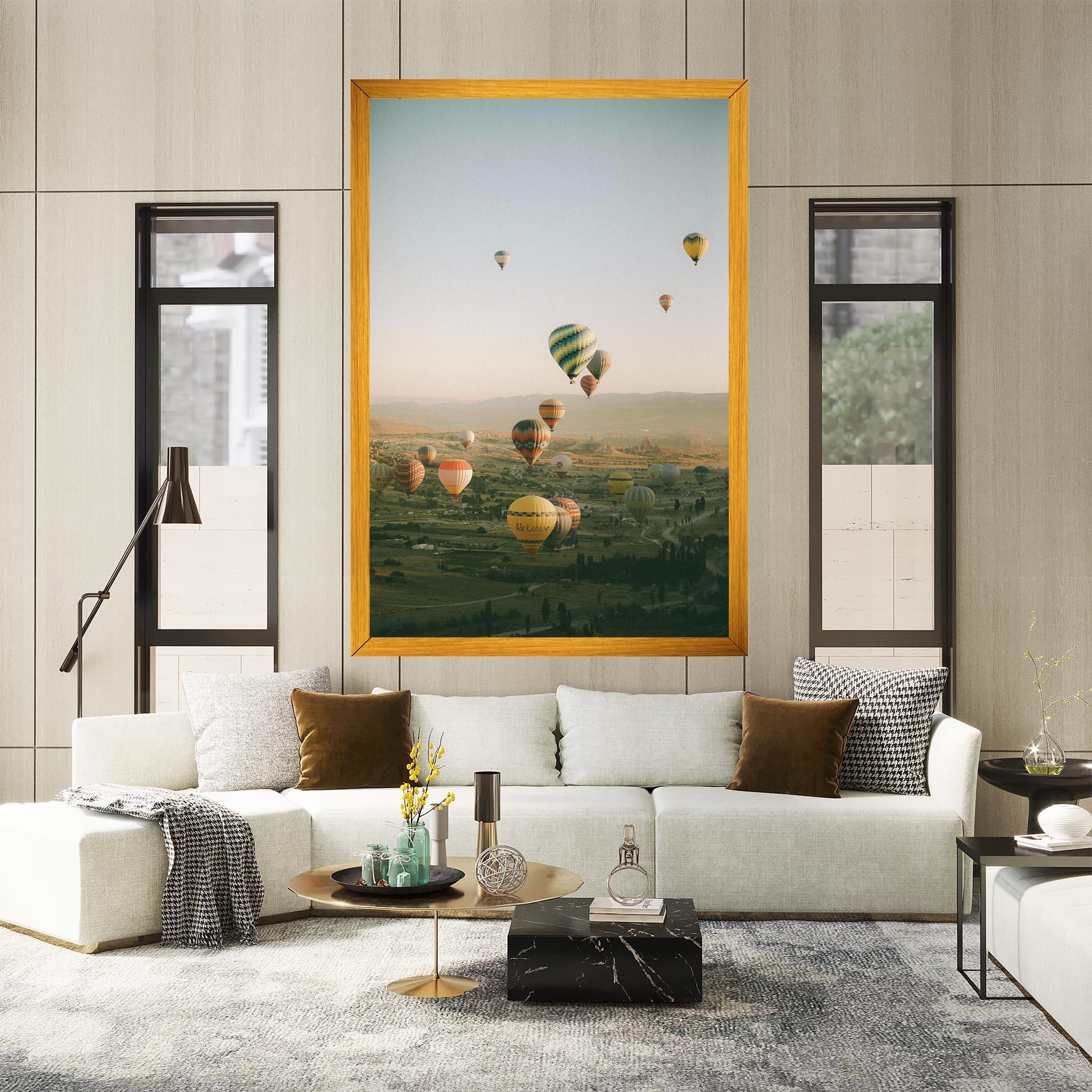 Tablou Canvas Hot Ballons mockup 2