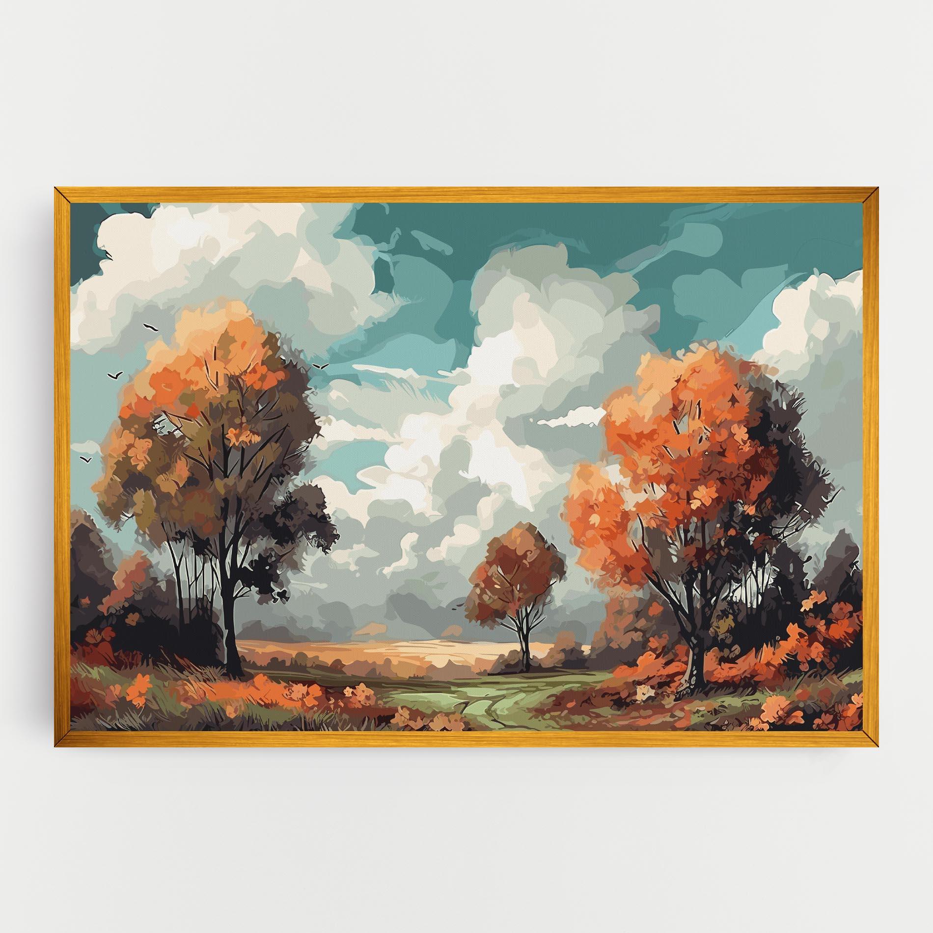 Tablou Canvas Autumn Art mockup 0