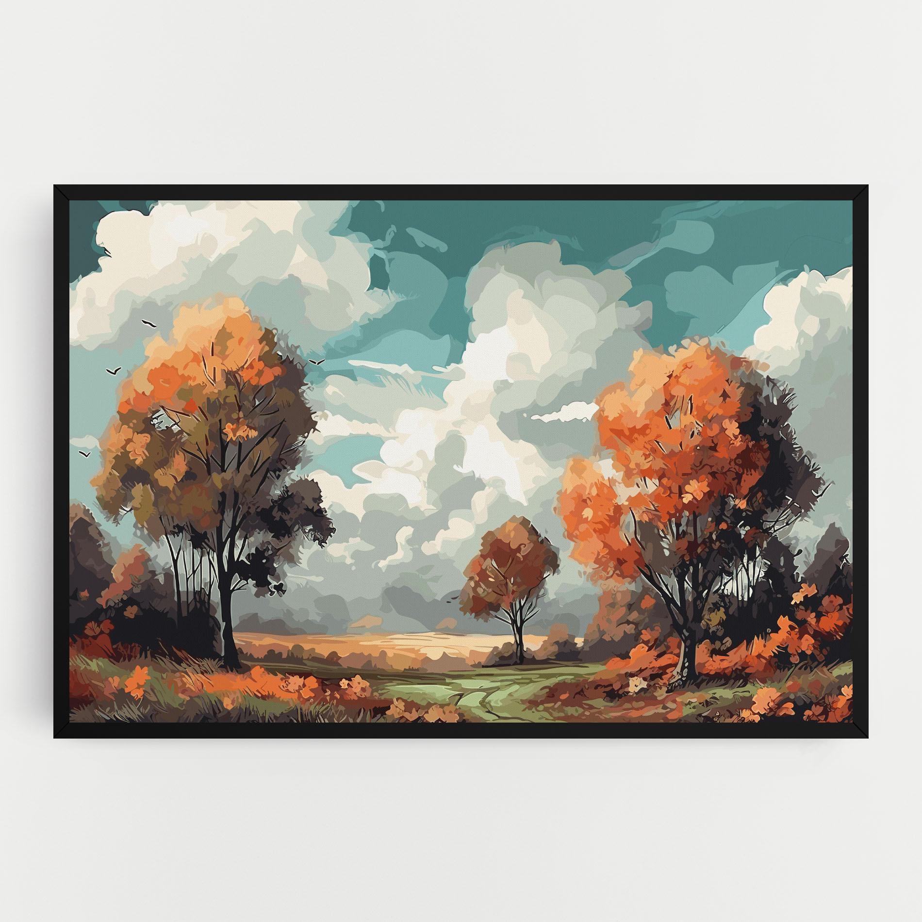Tablou Canvas Autumn Art mockup 0
