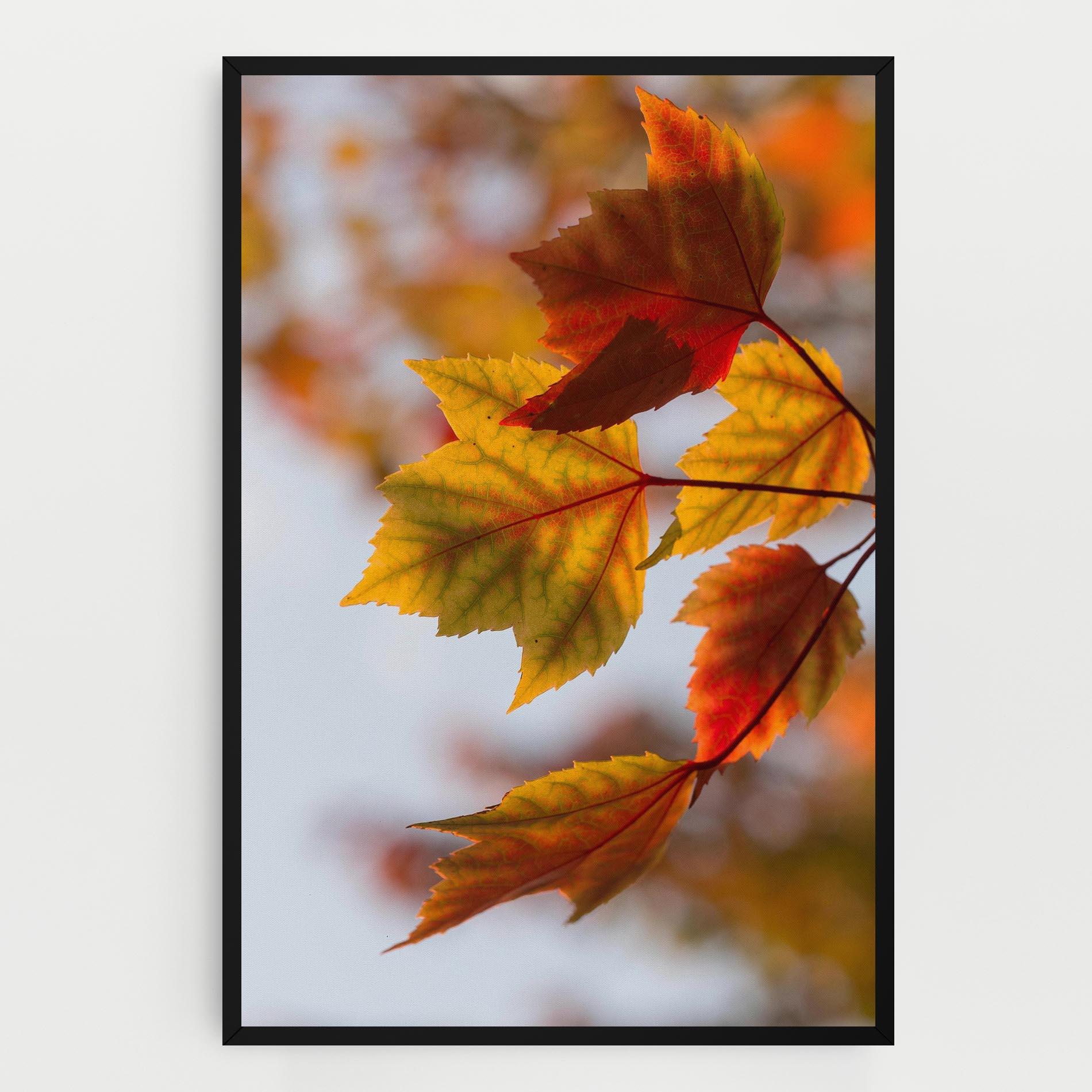 Tablou Canvas Red Yellow Autumn mockup 0