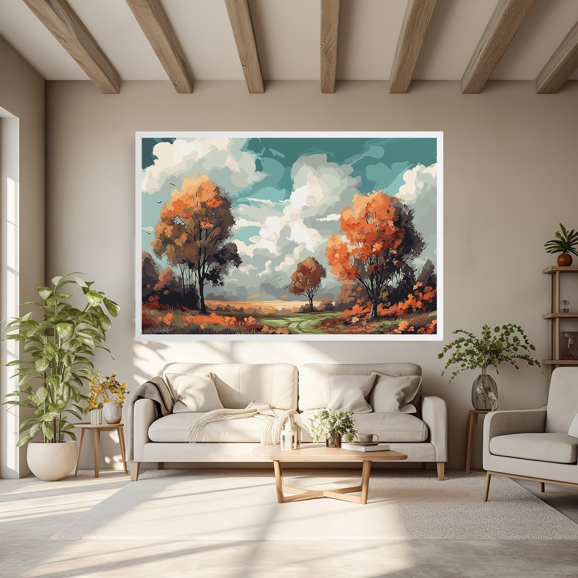 Tablou Canvas Autumn Art mockup 6