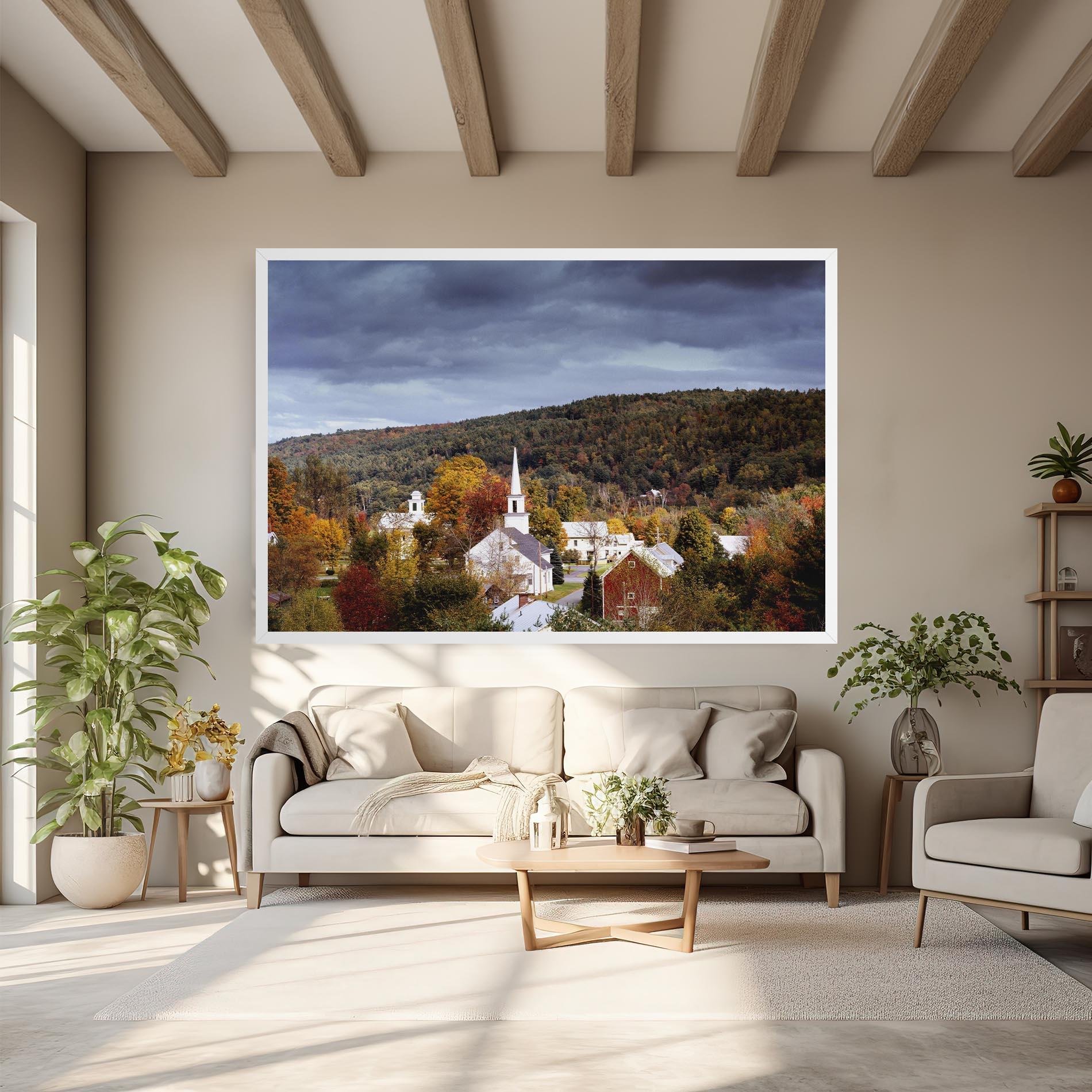 Tablou Canvas Autumn Trees mockup 6