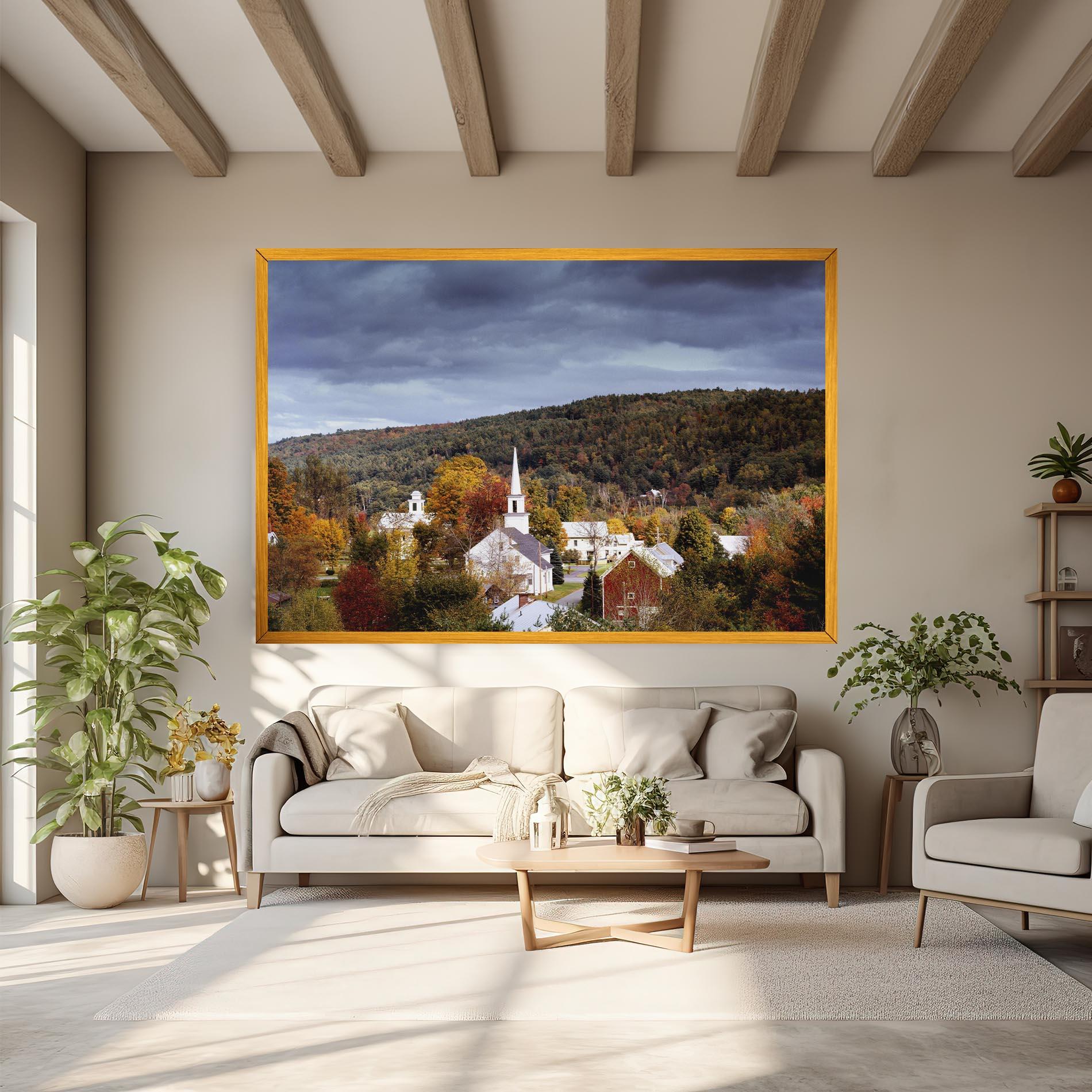 Tablou Canvas Autumn Trees mockup 6