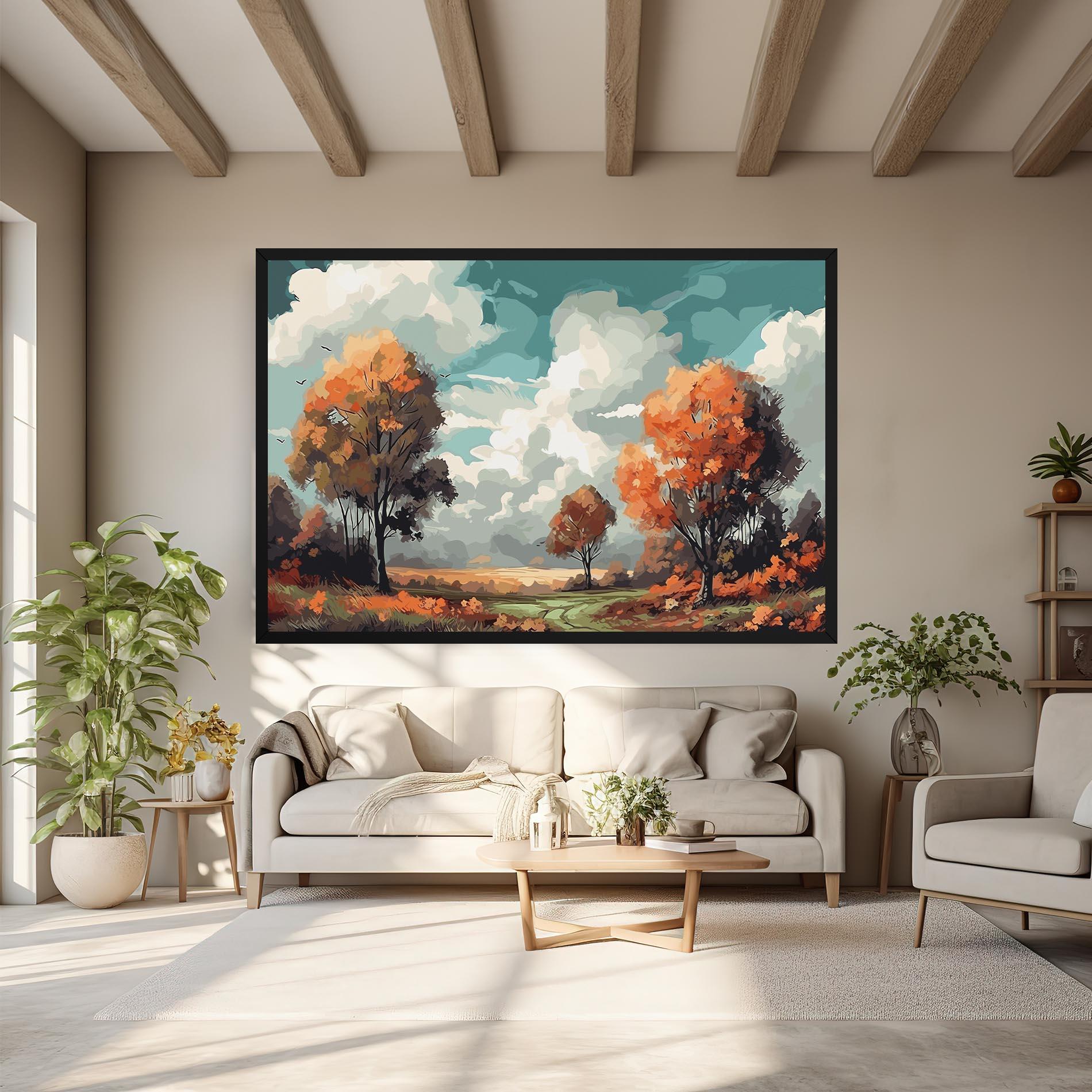 Tablou Canvas Autumn Art mockup 6