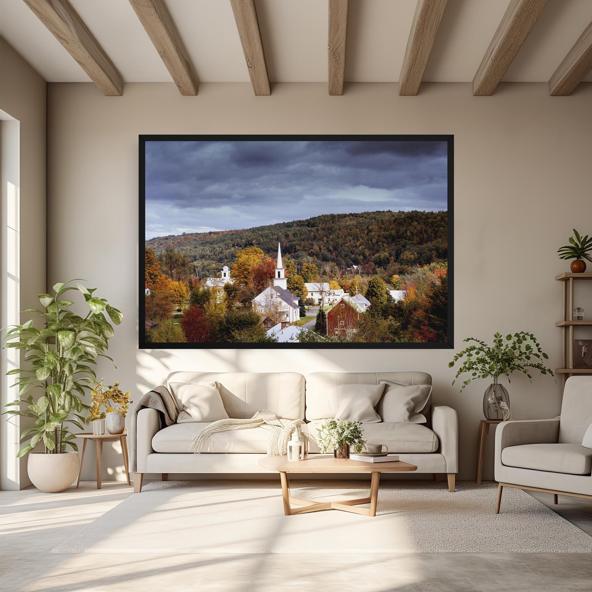 Tablou Canvas Autumn Trees mockup 6