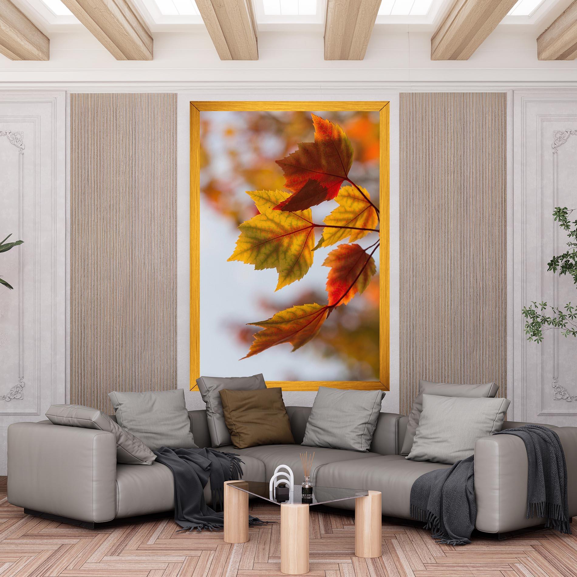 Tablou Canvas Red Yellow Autumn mockup 6