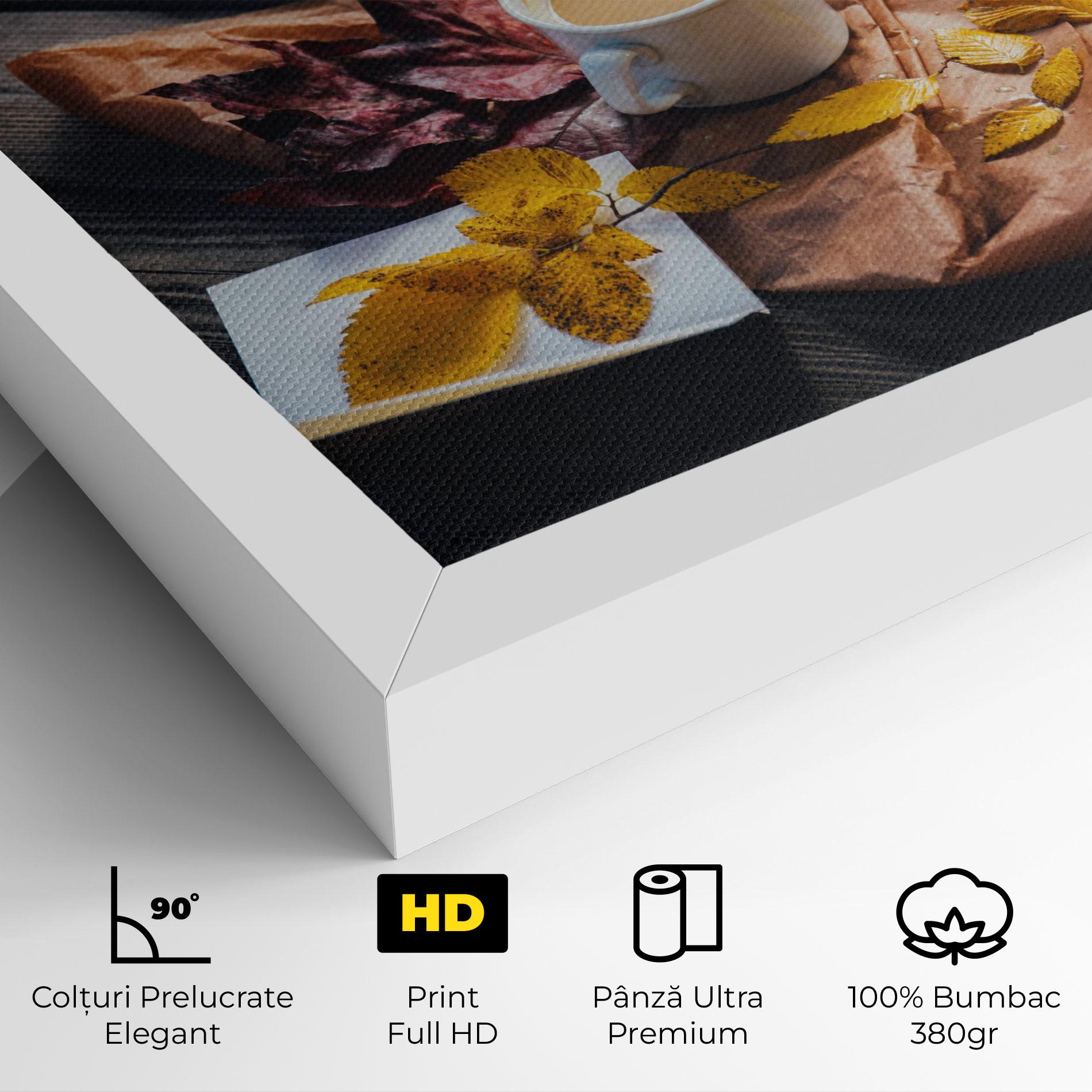 Tablou Canvas Autumn Coffee Vibe mockup 4