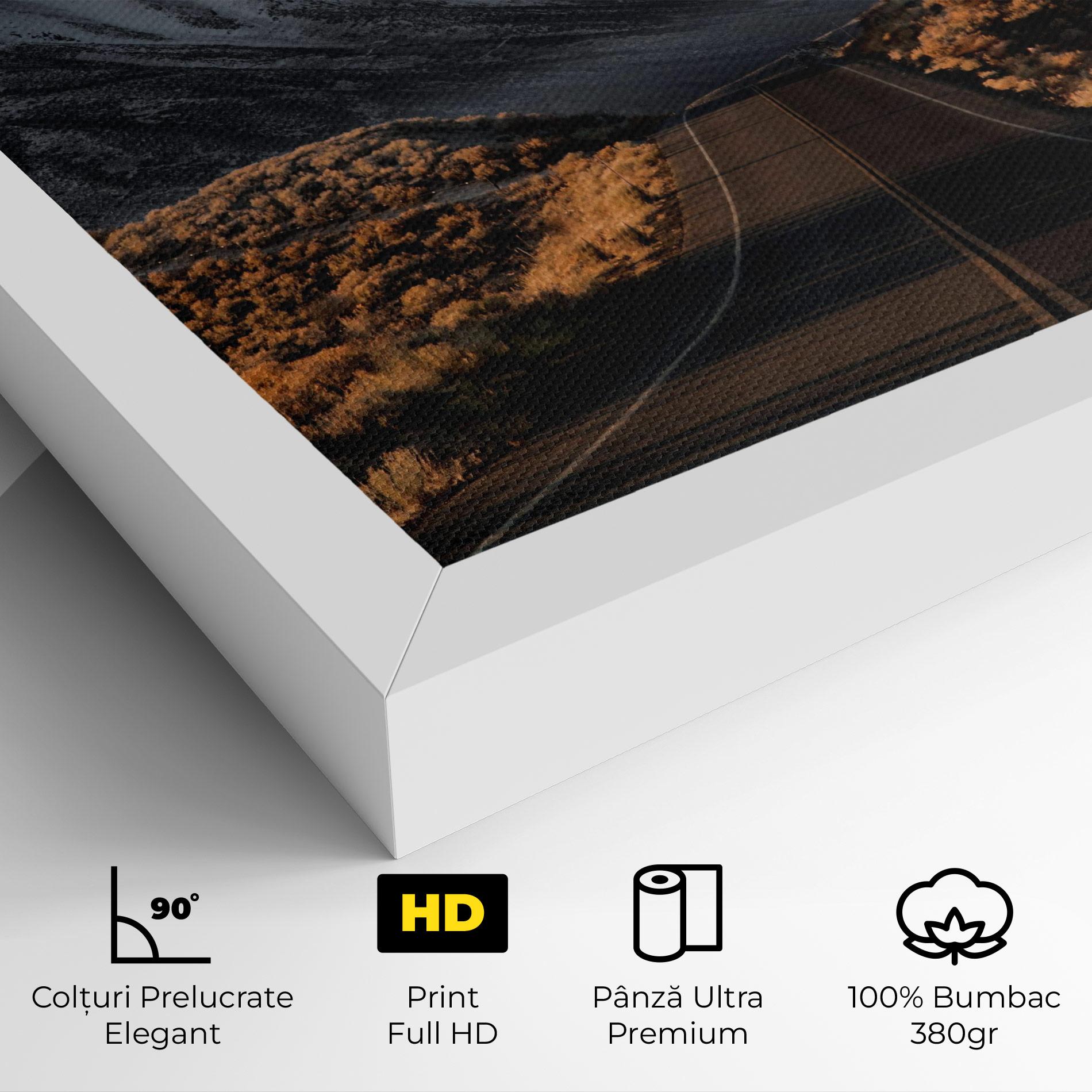 Tablou Canvas Autumn Mountain View mockup 4