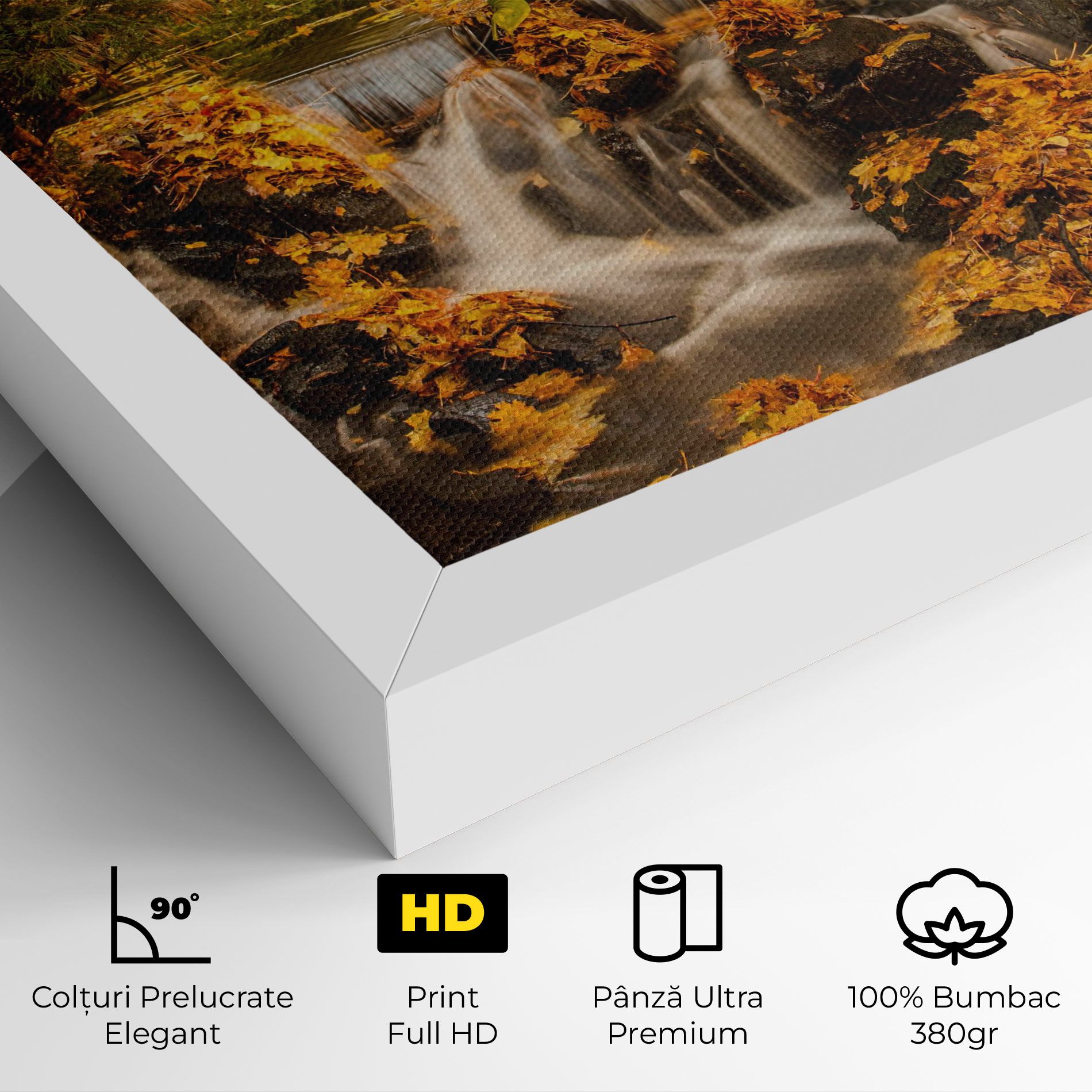Autumn Waterfall mockup 4