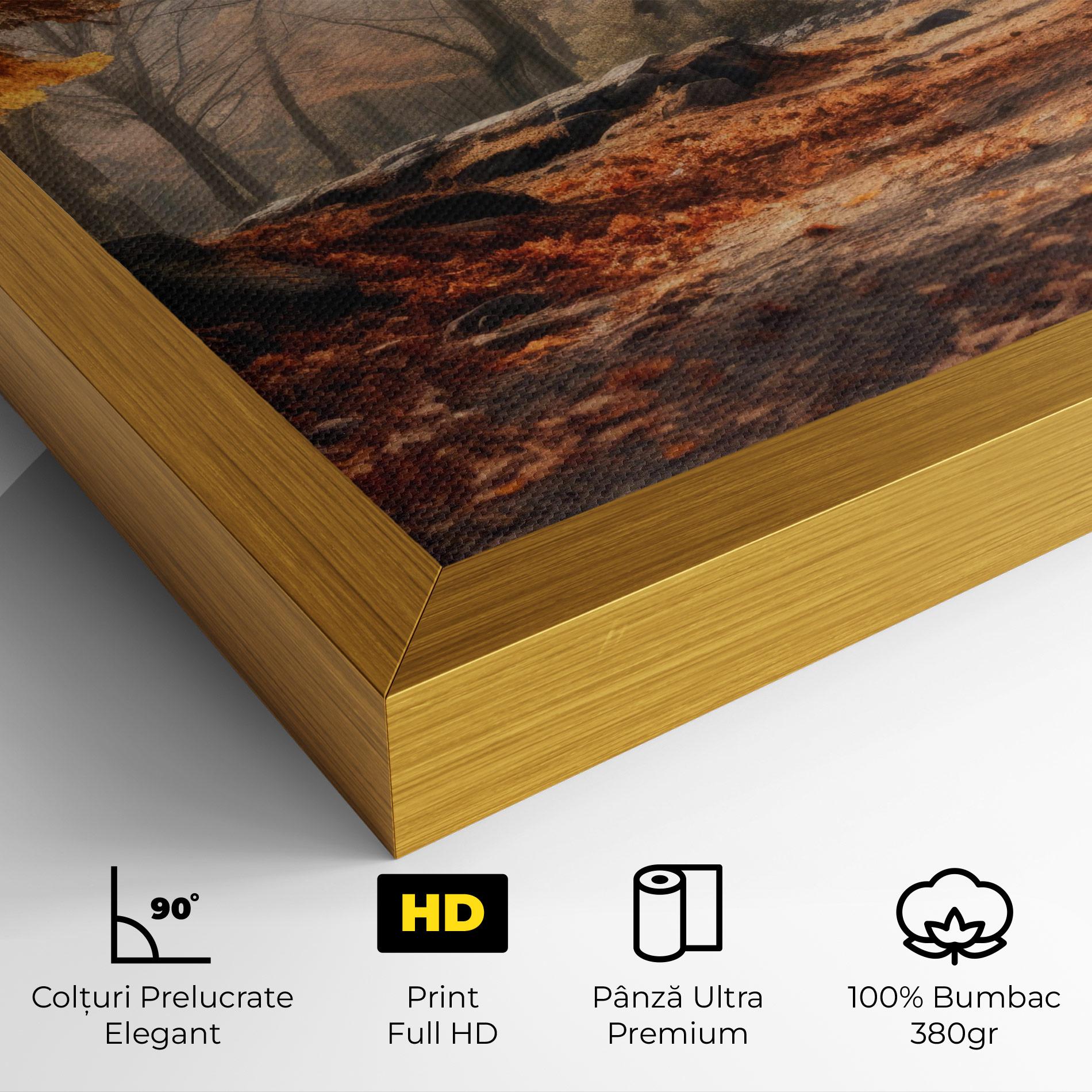 Tablou Canvas Autumn Forest mockup 4