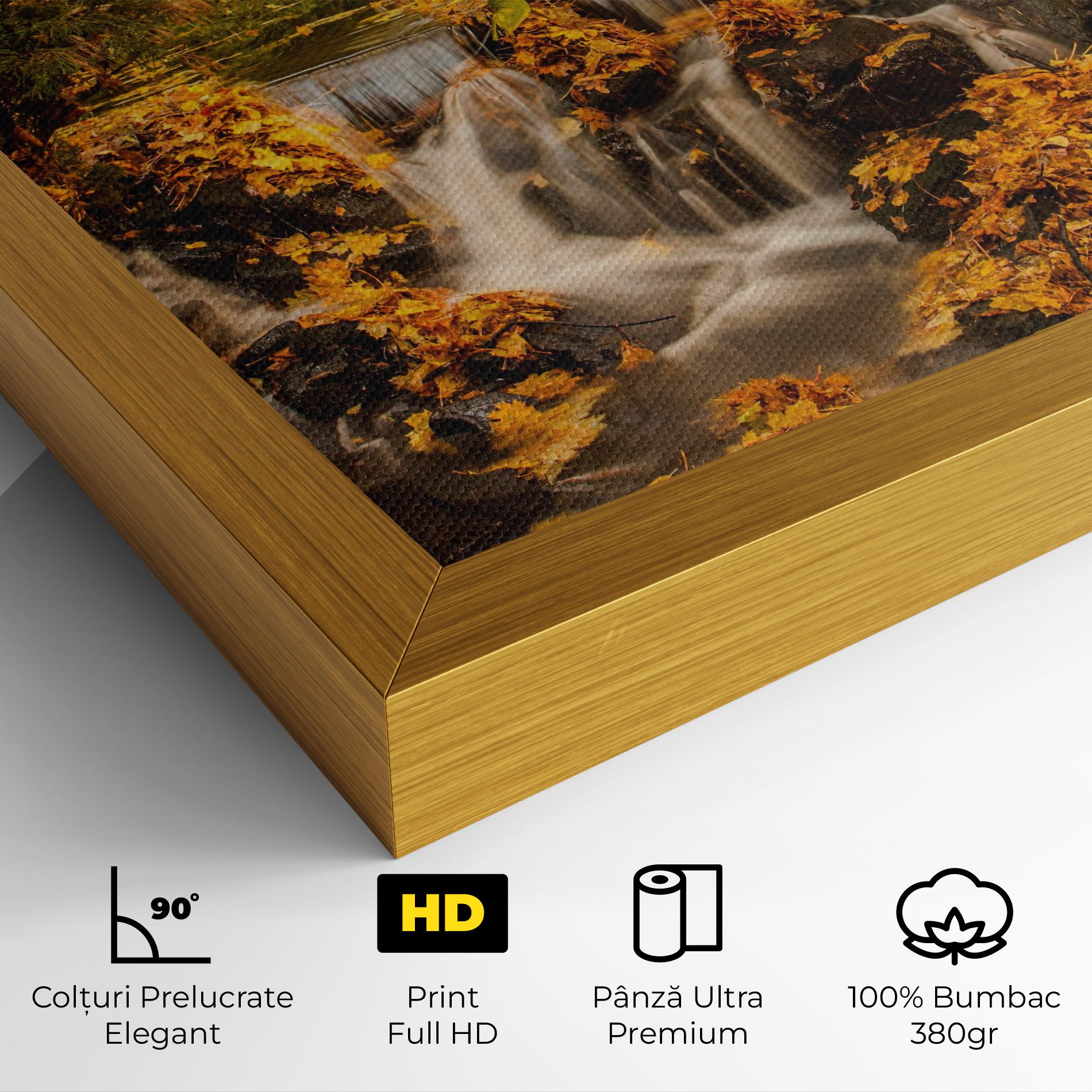 Autumn Waterfall mockup 4