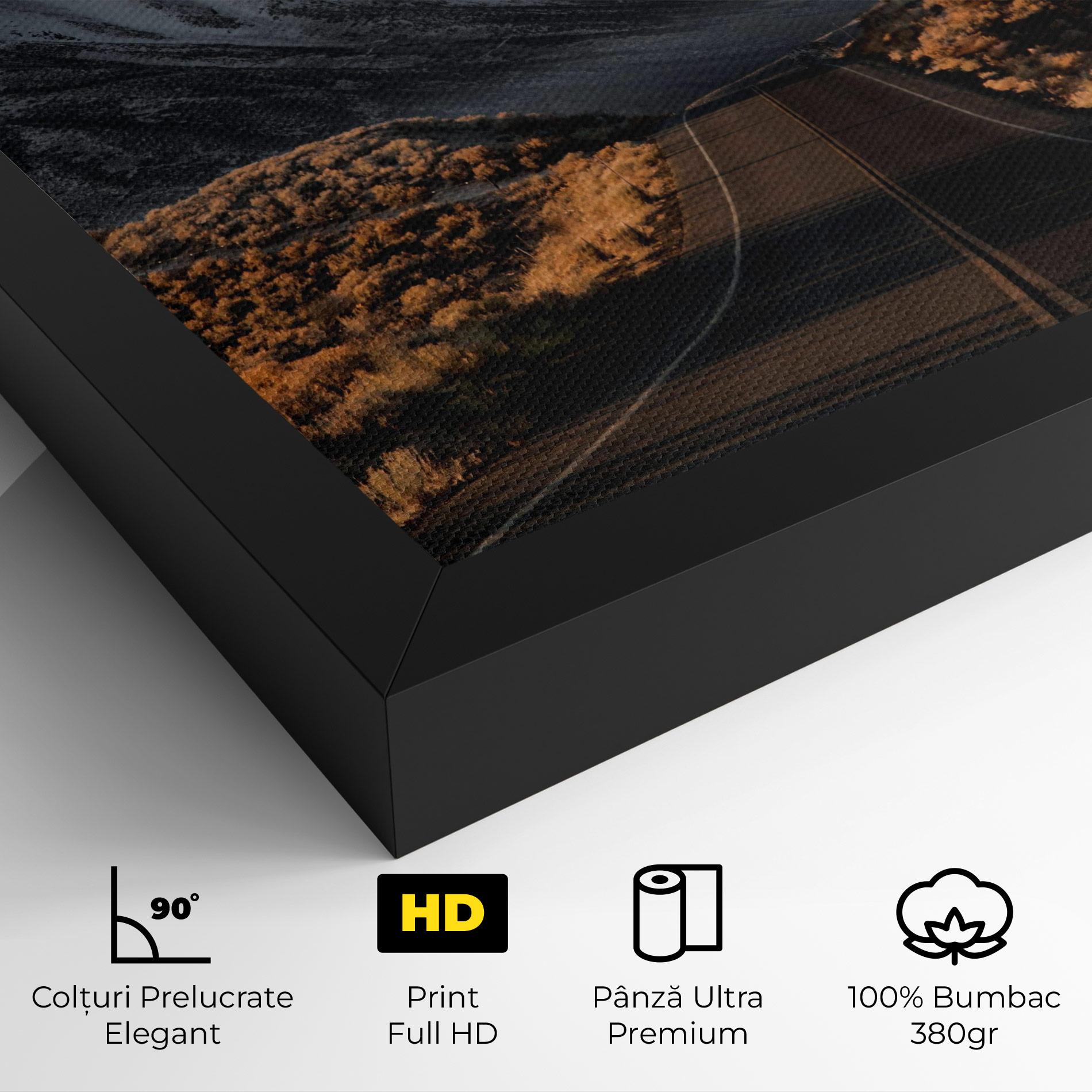 Tablou Canvas Autumn Mountain View mockup 4