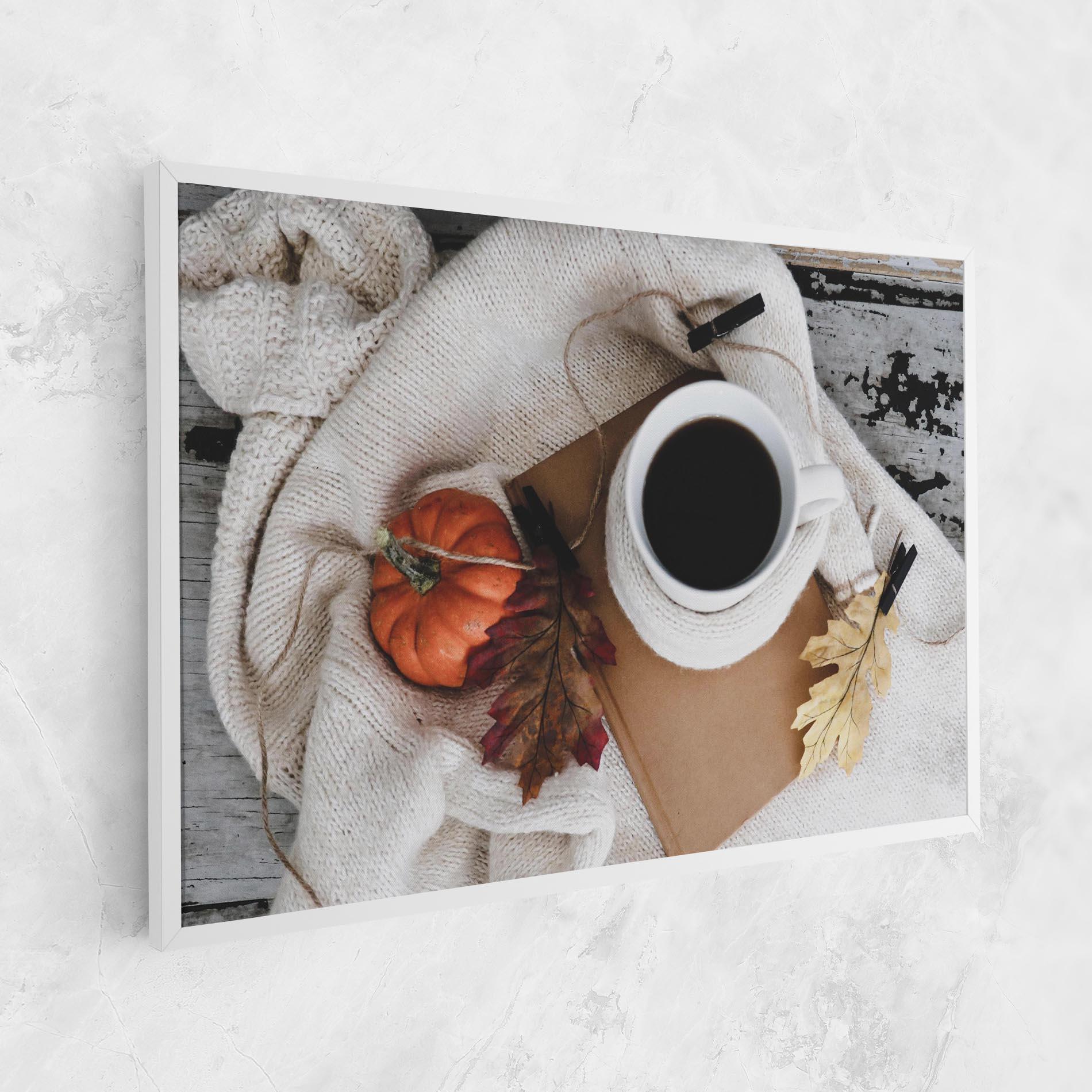 Tablou Canvas Autumn Coffee mockup 1