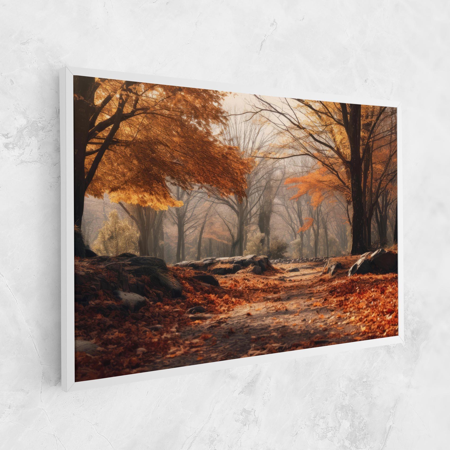 Tablou Canvas Autumn Forest mockup 1