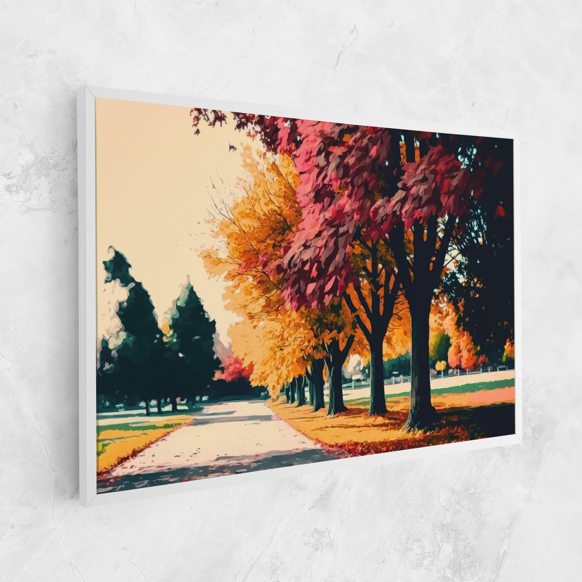 Tablou Canvas Autumn Park mockup 1