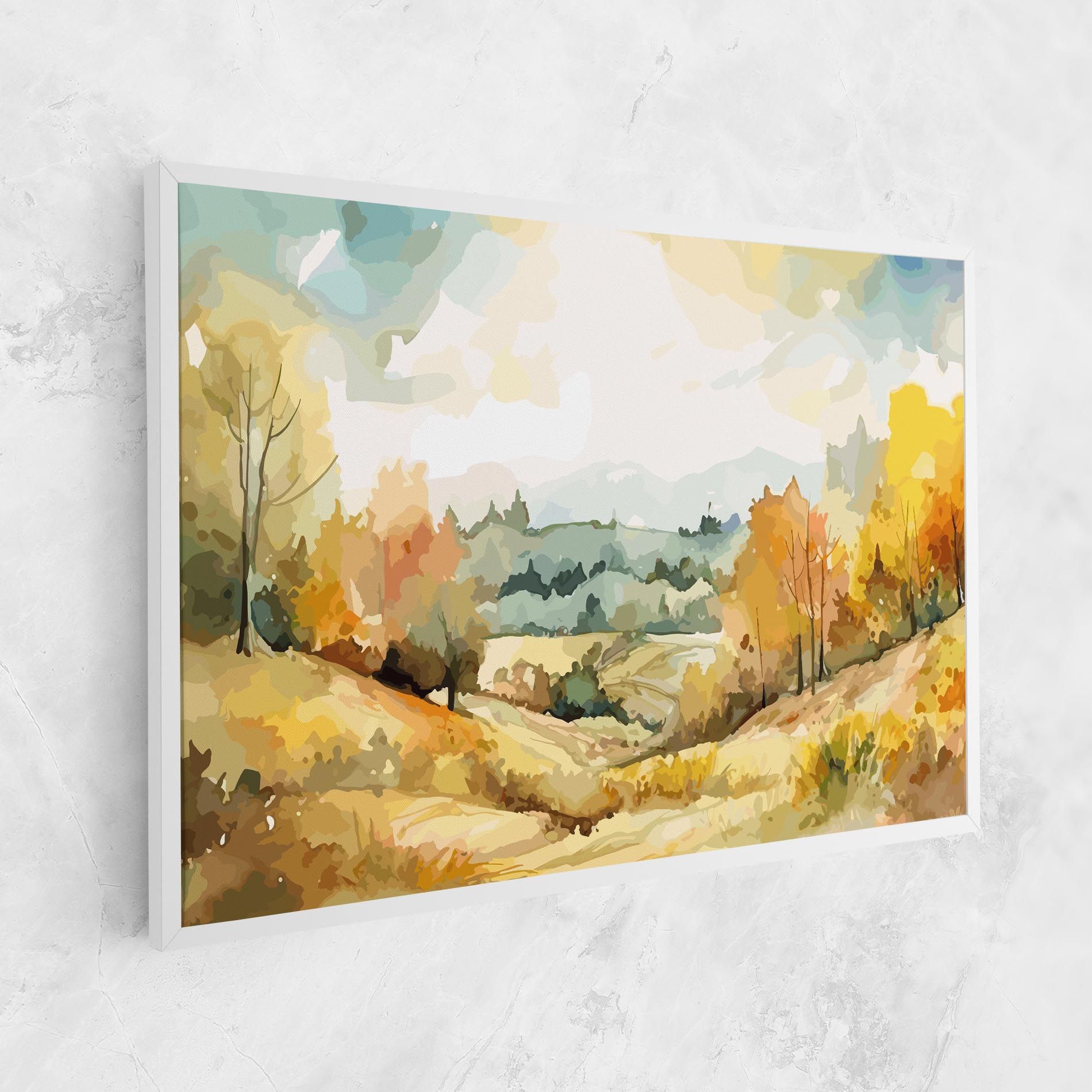 Green Yellow Autumn mockup 1