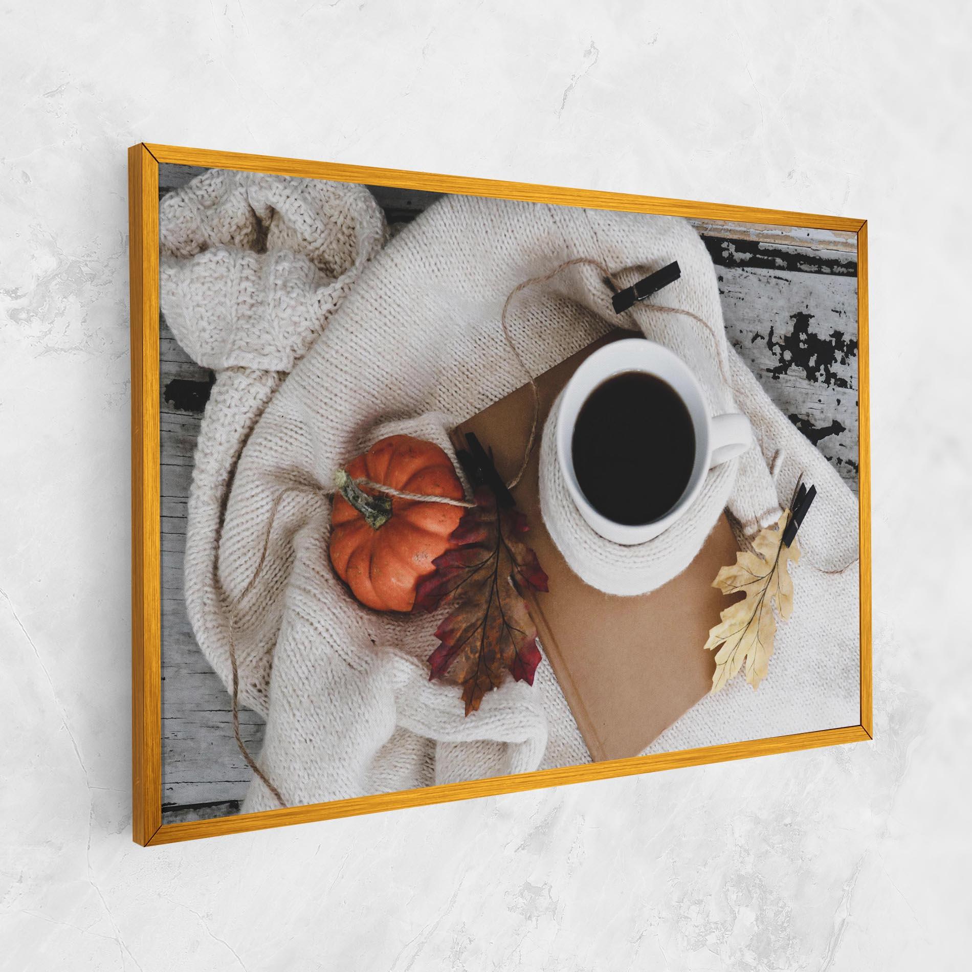 Tablou Canvas Autumn Coffee mockup 1