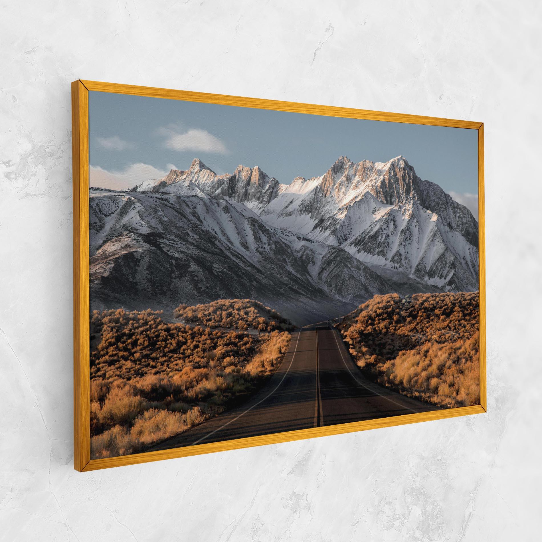 Tablou Canvas Autumn Mountain View mockup 1