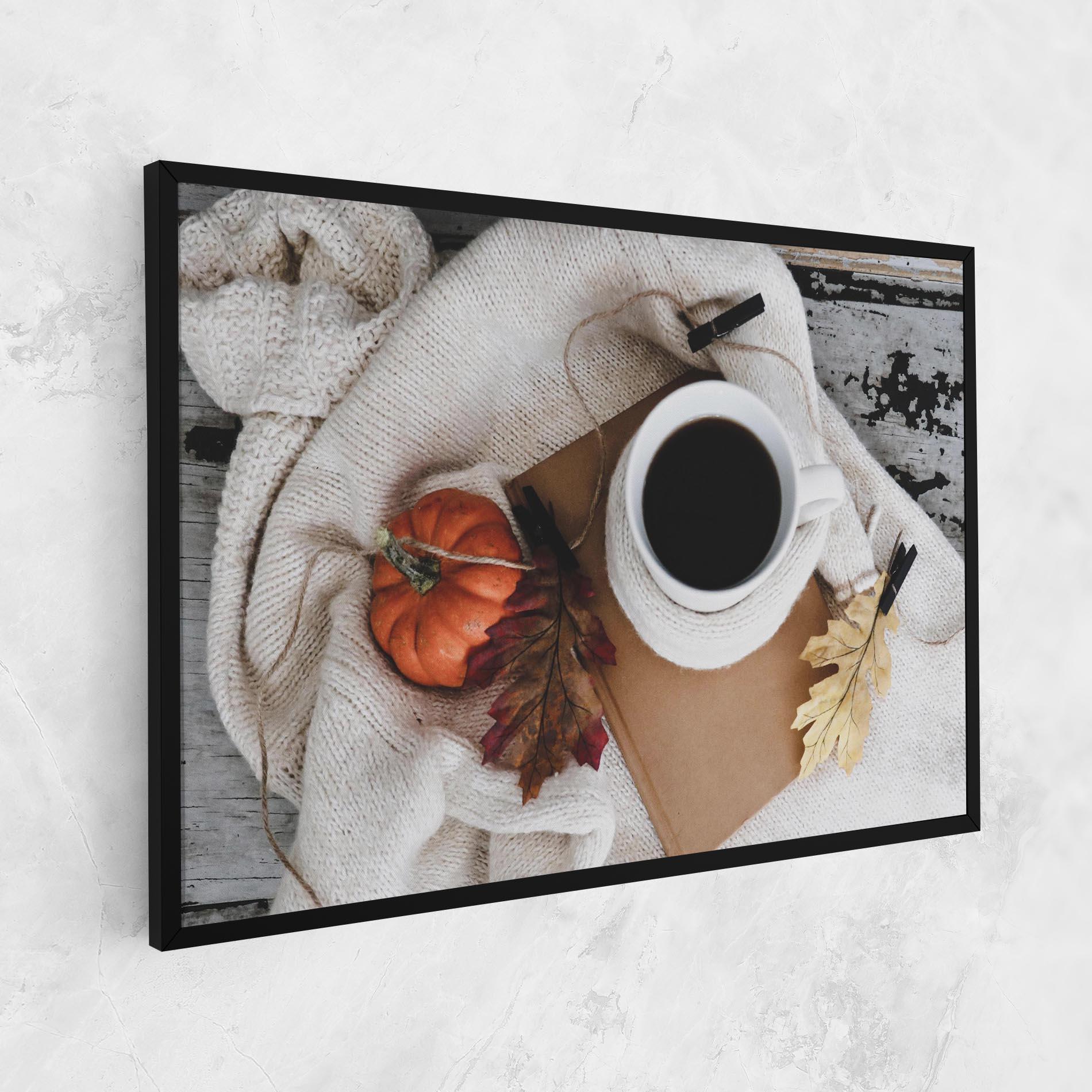 Tablou Canvas Autumn Coffee mockup 1