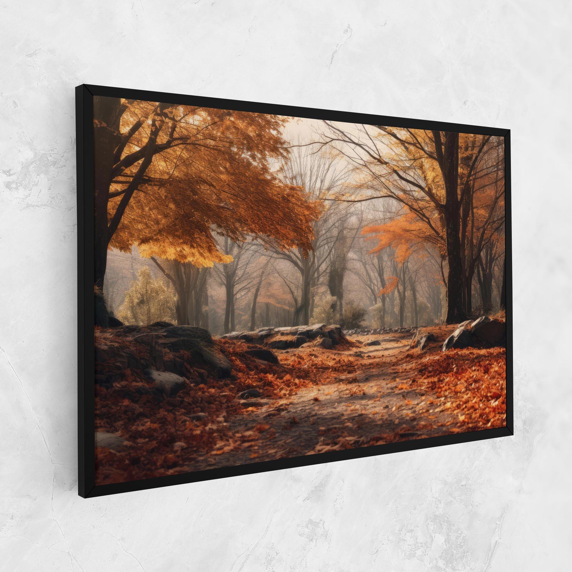 Tablou Canvas Autumn Forest mockup 1