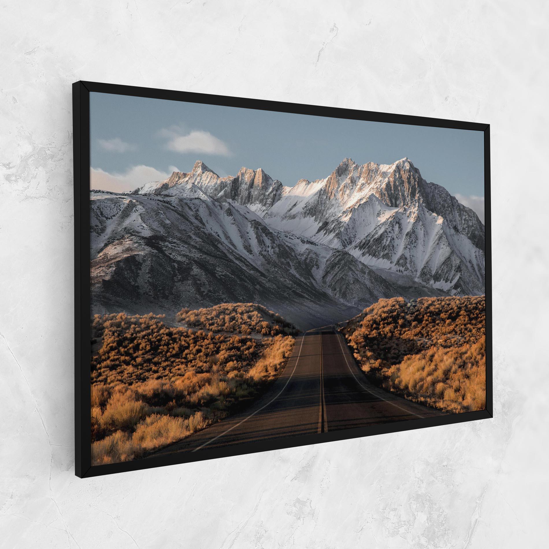 Tablou Canvas Autumn Mountain View mockup 1