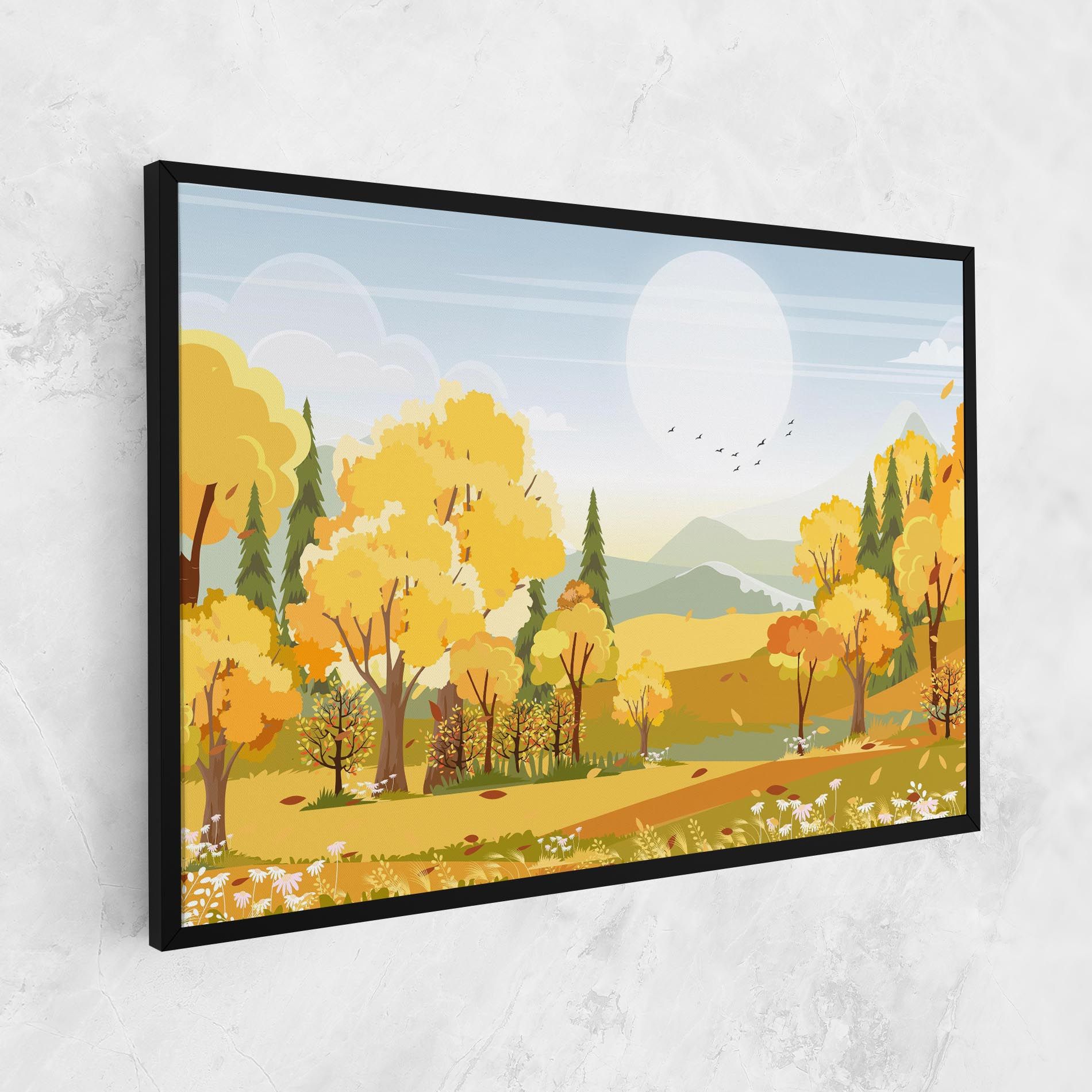 Autumn Yellow View mockup 1