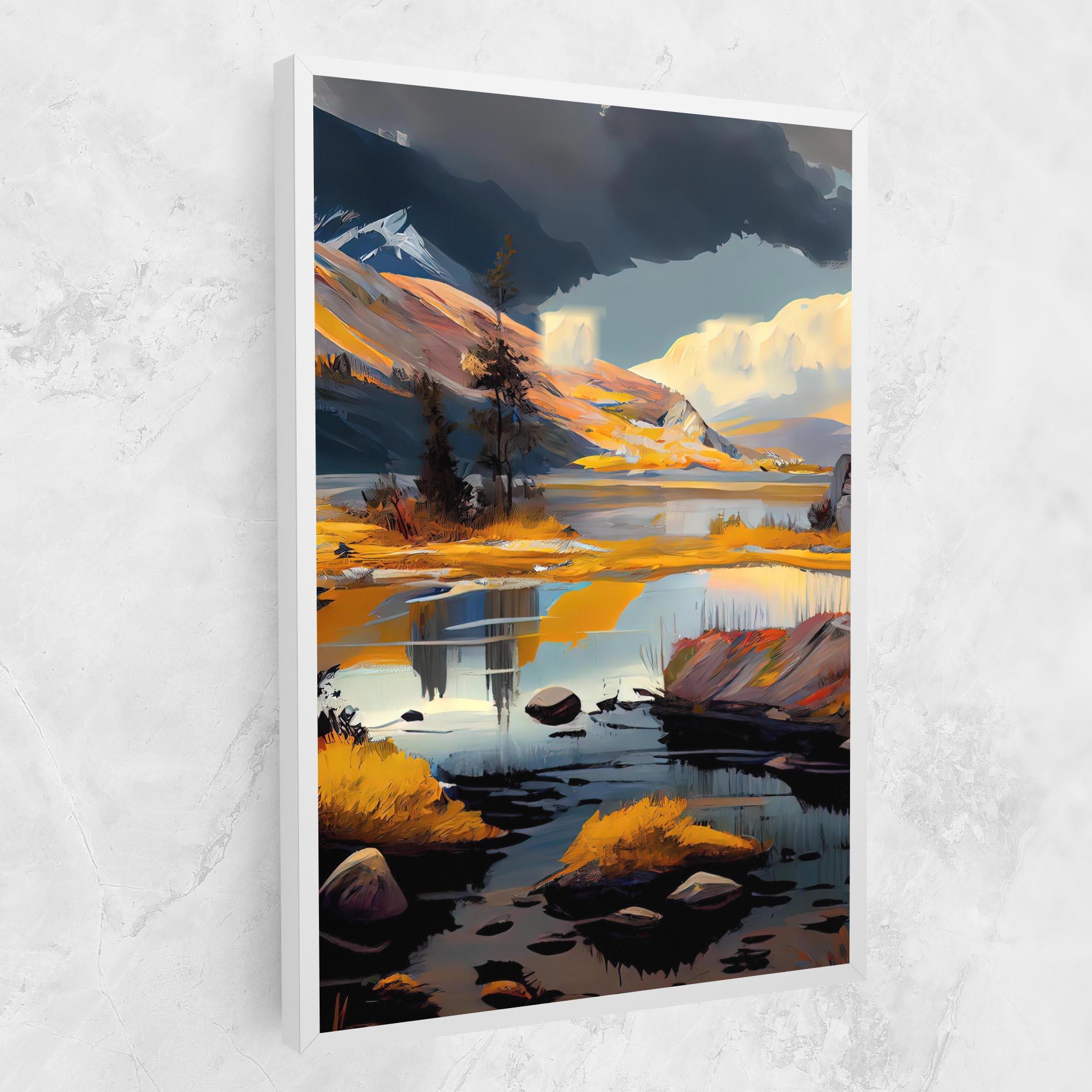 Tablou Canvas Autumn Landscape mockup 1