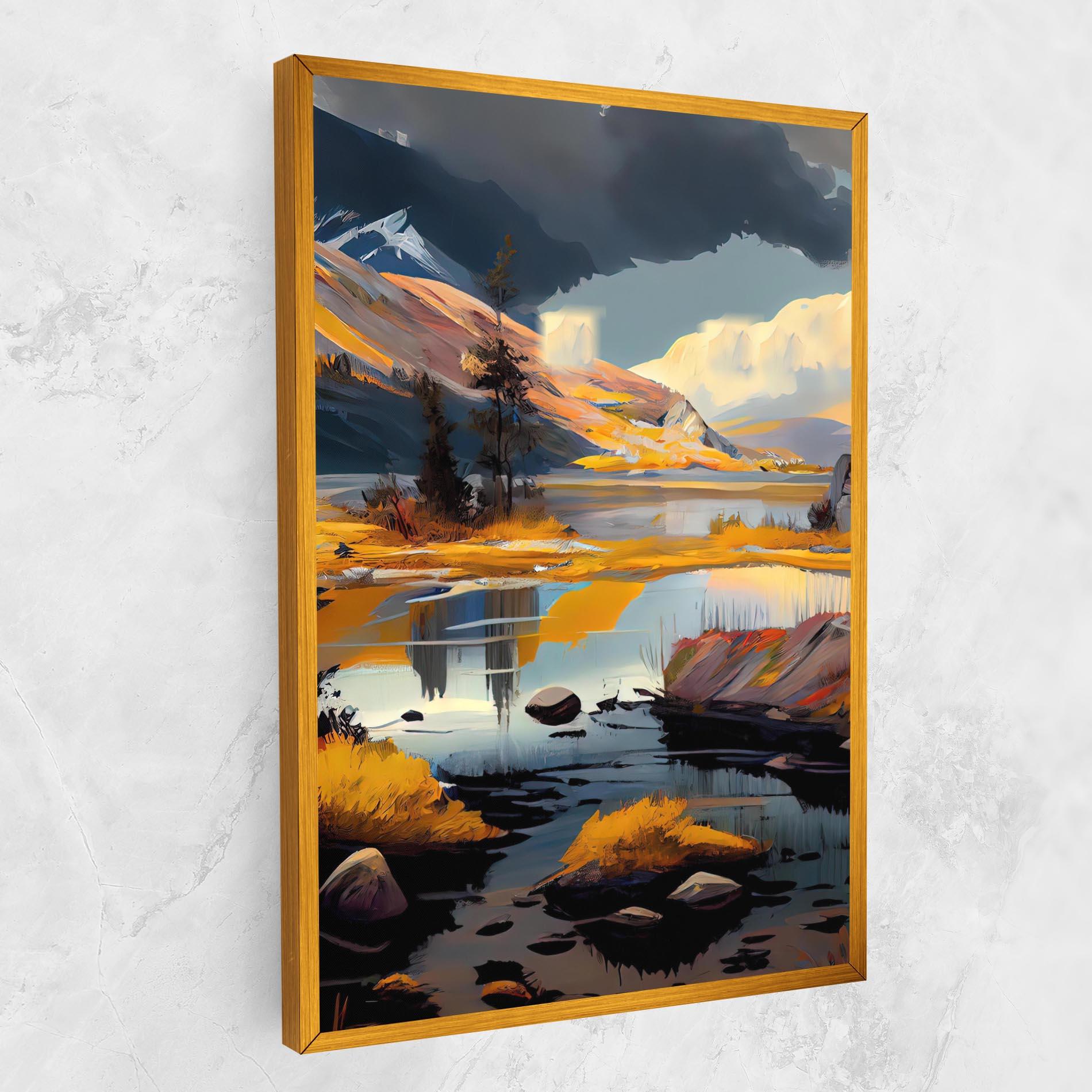 Tablou Canvas Autumn Landscape mockup 1