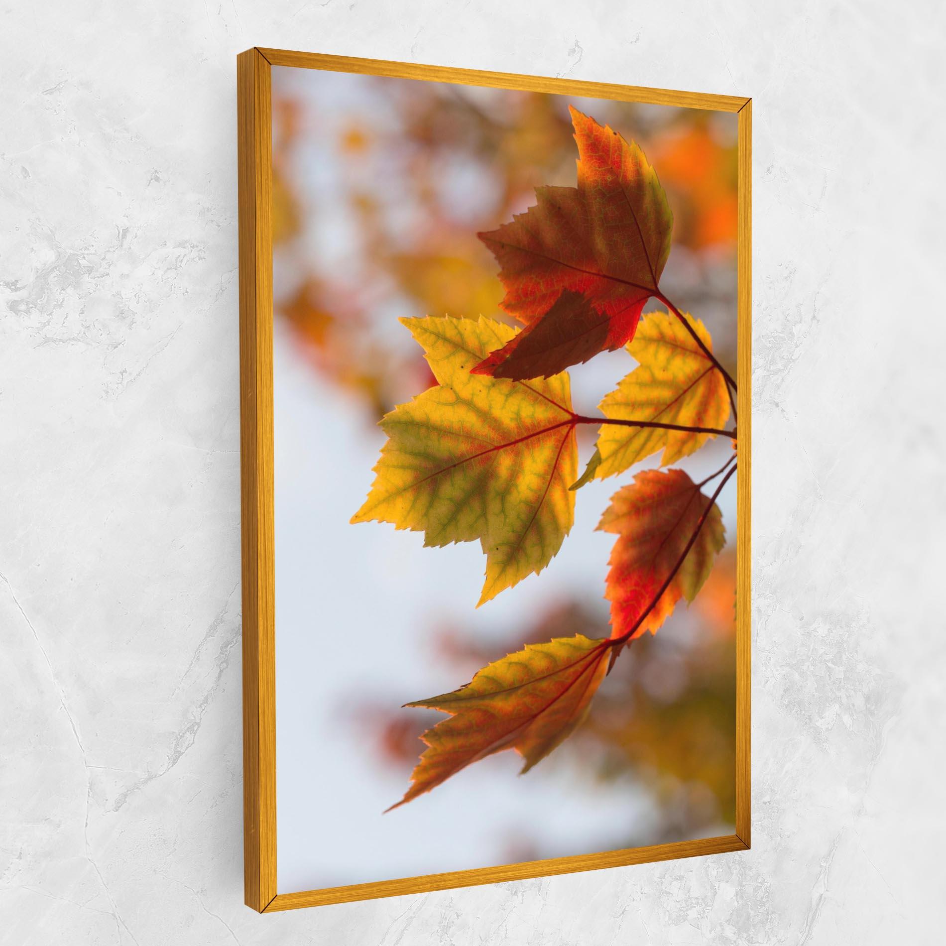Tablou Canvas Red Yellow Autumn mockup 1
