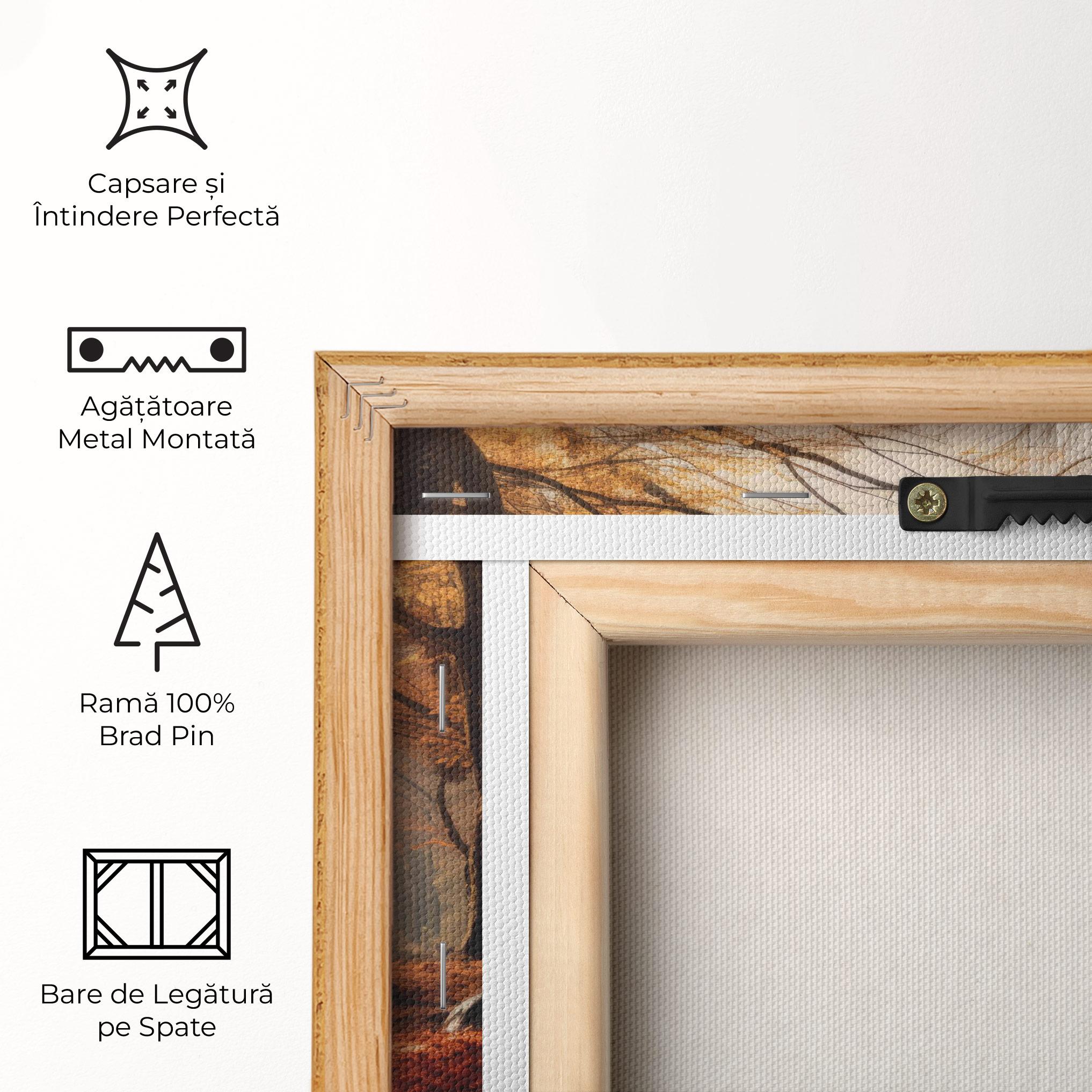 Tablou Canvas Autumn Forest mockup 5