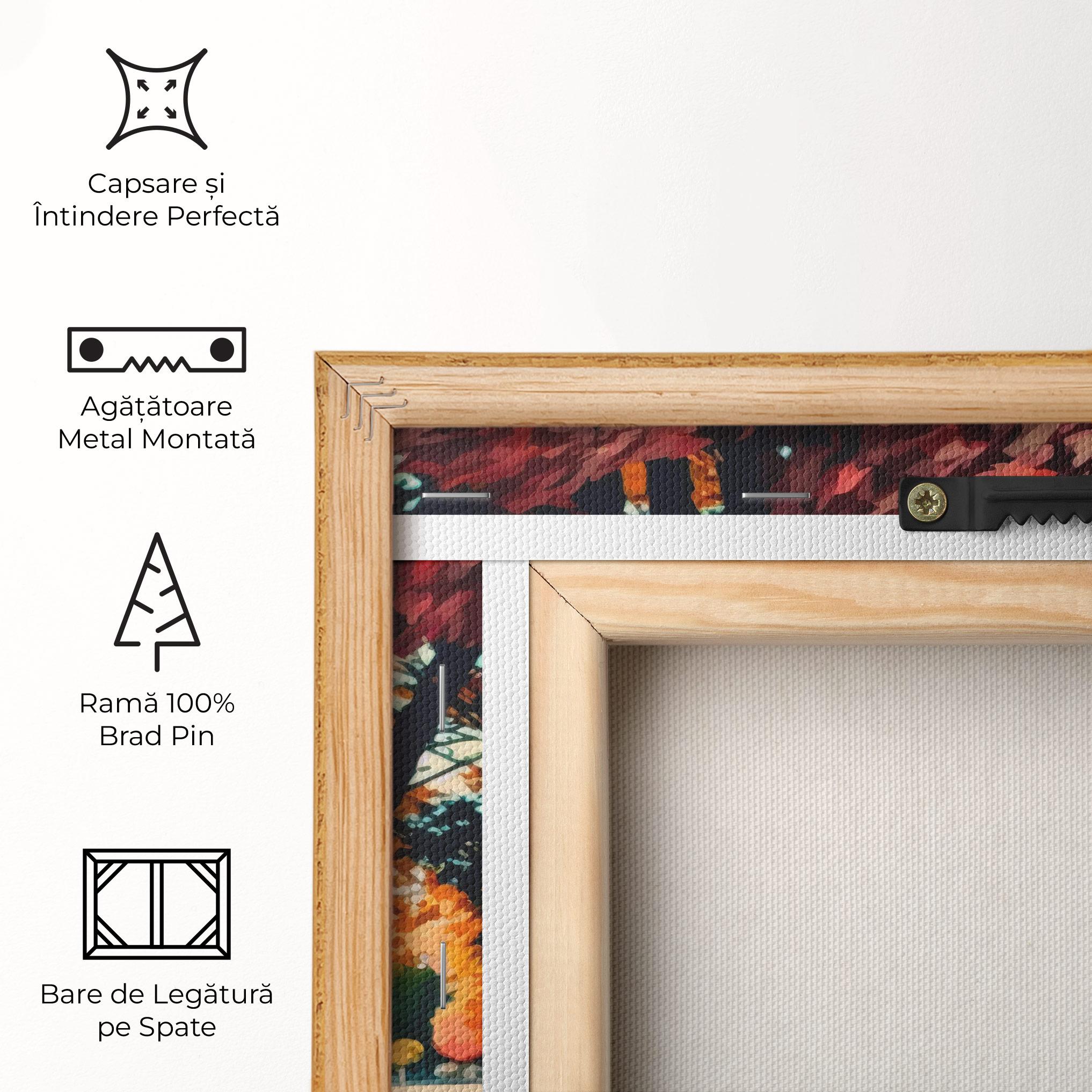 Tablou Canvas Autumn Park mockup 5