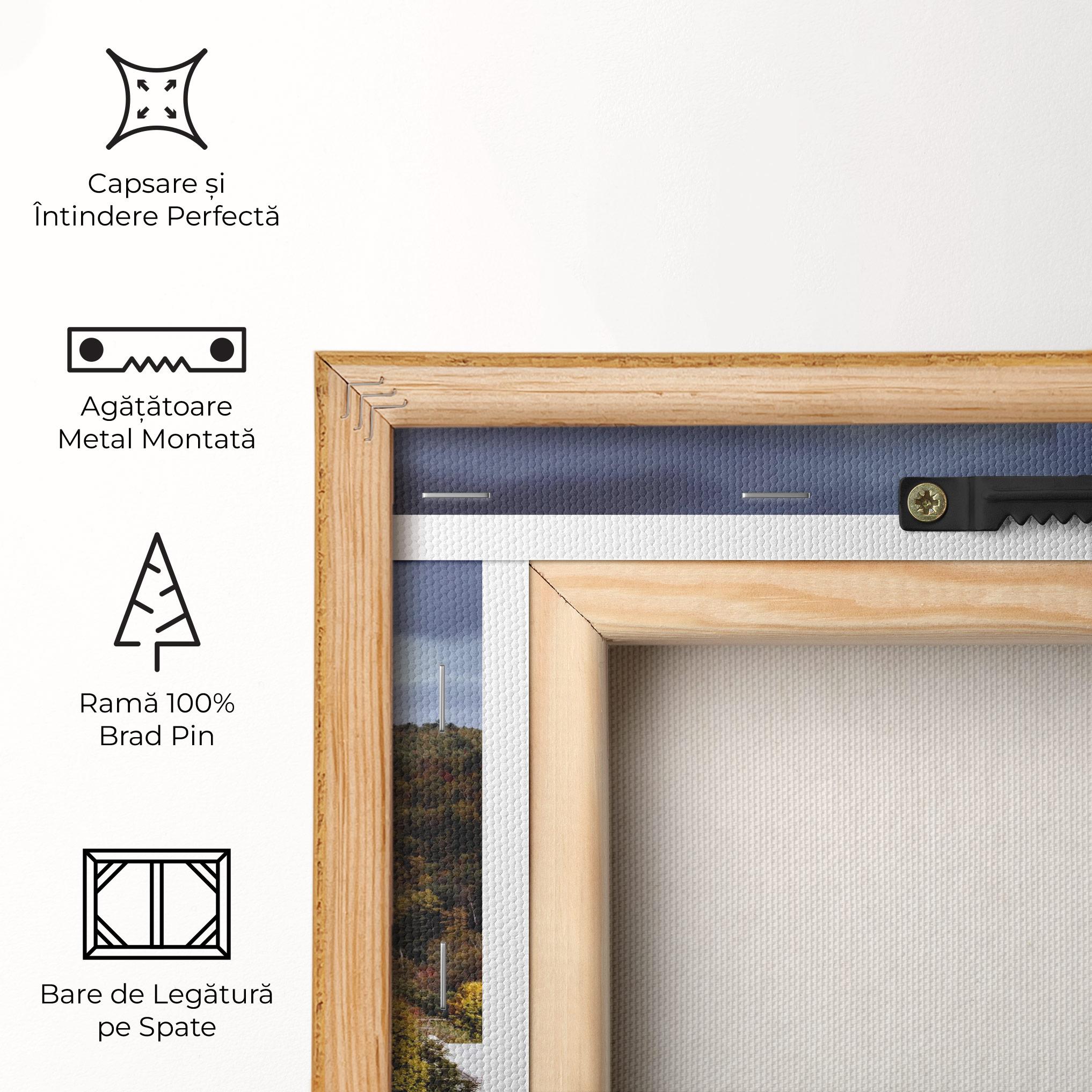 Tablou Canvas Autumn Trees mockup 5