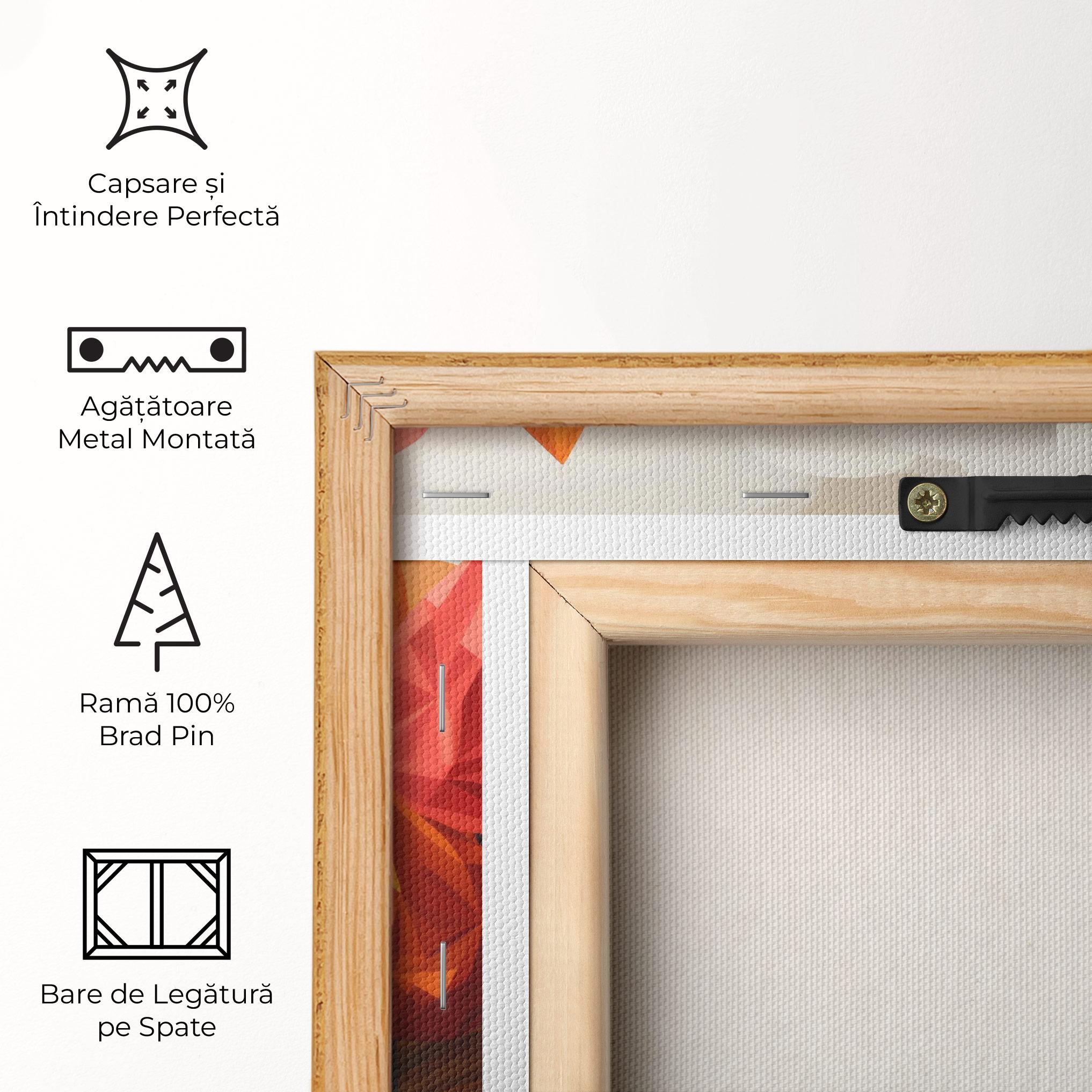 Tablou Canvas Colorful Trees Art mockup 5