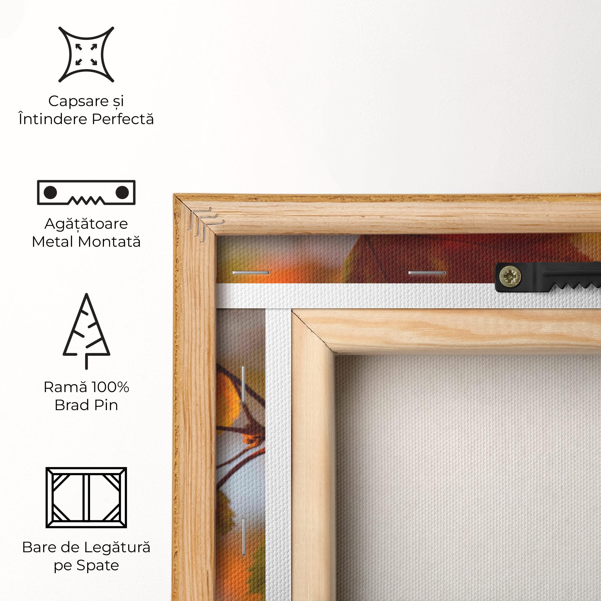 Tablou Canvas Red Yellow Autumn mockup 5